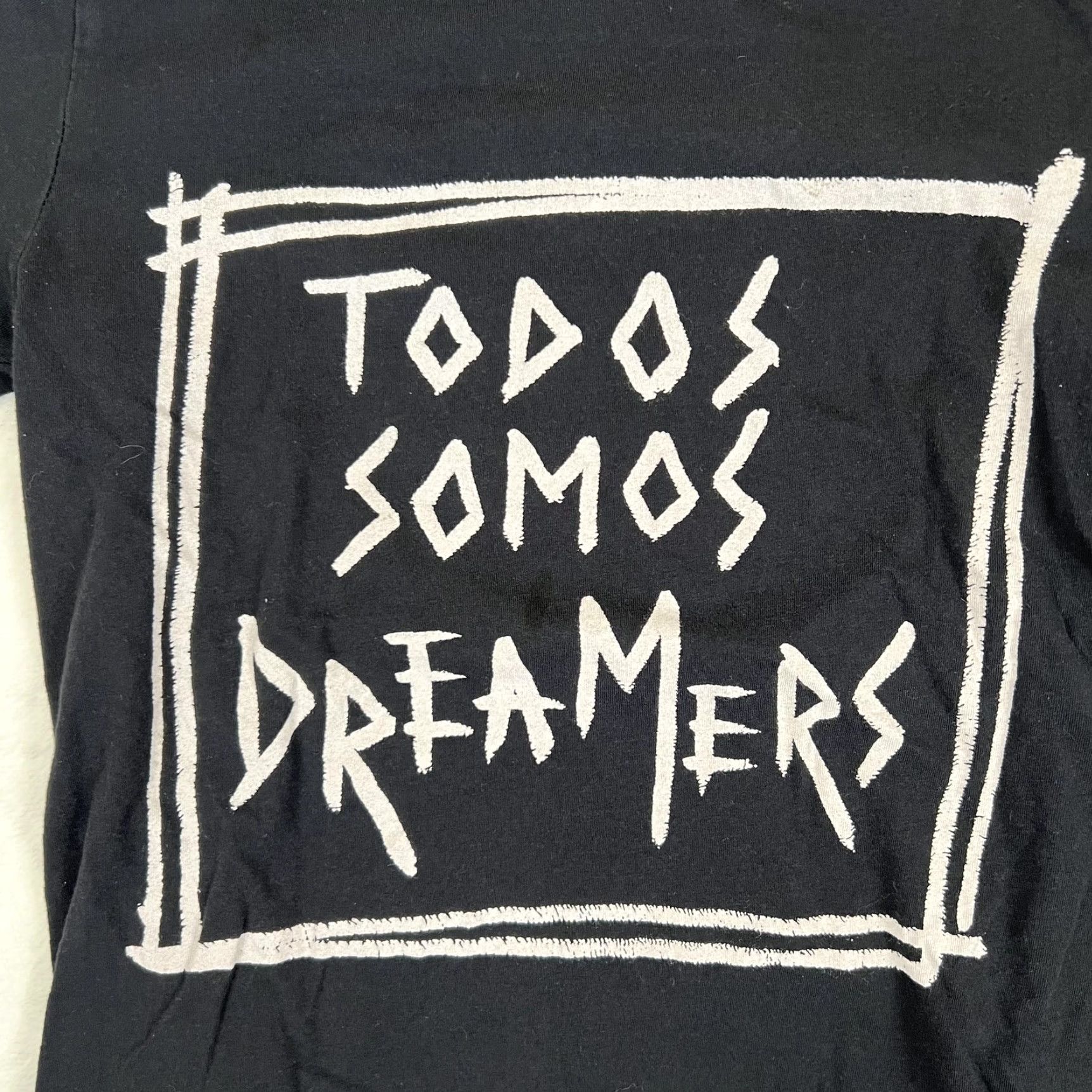 Vintage VINTAGE Maná Rayando El Sol Tour Shirt Womens Small Black Dreamers Hope Love Respect Band Size S / US 4 / IT 40 - 3 Thumbnail