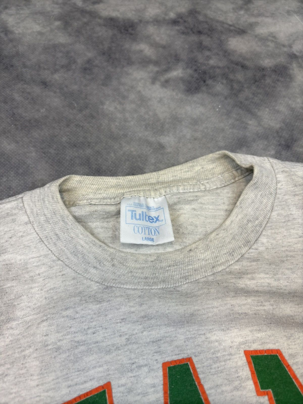 Vintage Miami Athletic Departament T shirt tee 90s single stitch USA Size US M / EU 48-50 / 2 - 2 Thumbnail