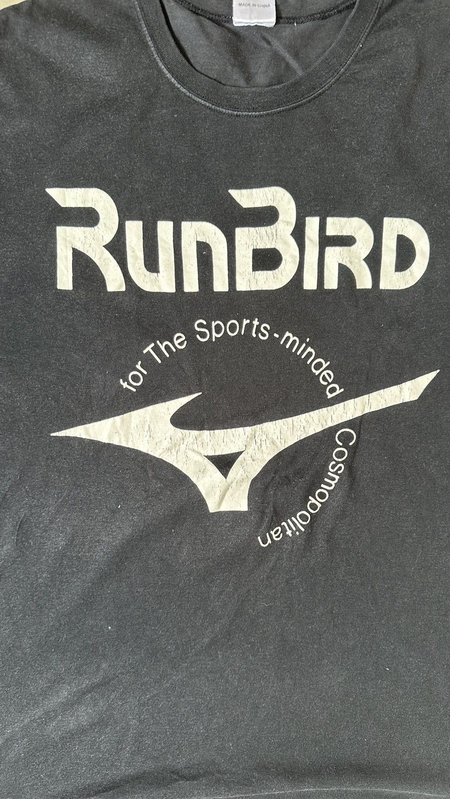 Mizuno VINTAGE RUNBIRD BY MIZUNO TEE Size US M / EU 48-50 / 2 - 2 Thumbnail