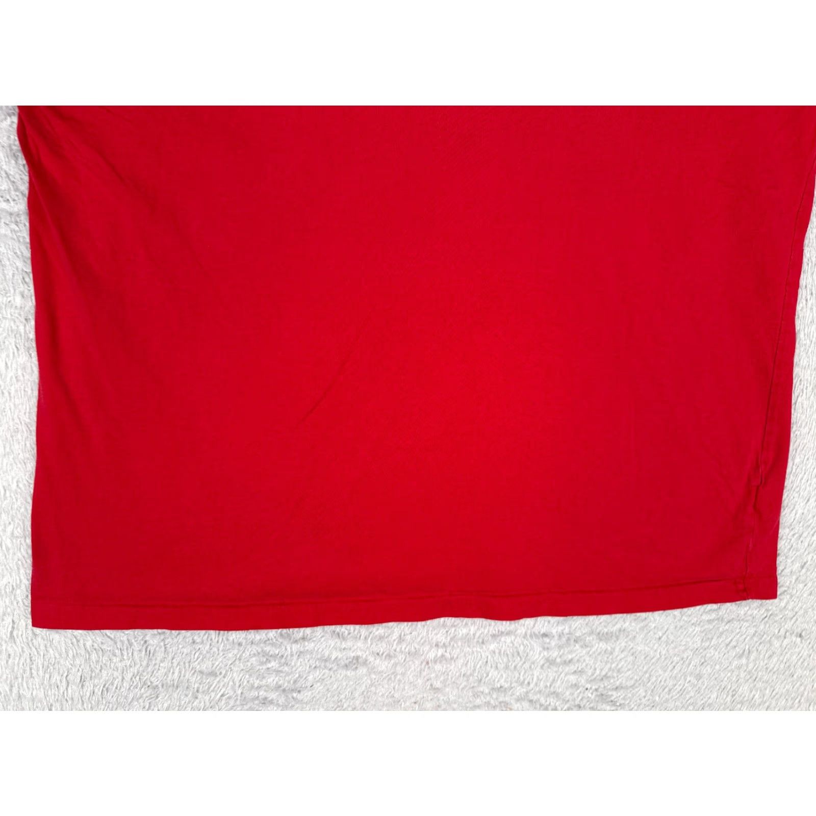 Ralph Lauren Polo Ralph Lauren Shirt Adult Large Red Short Sleeve Crew 100% Cotton Pocket Size US L / EU 52-54 / 3 - 5 Thumbnail
