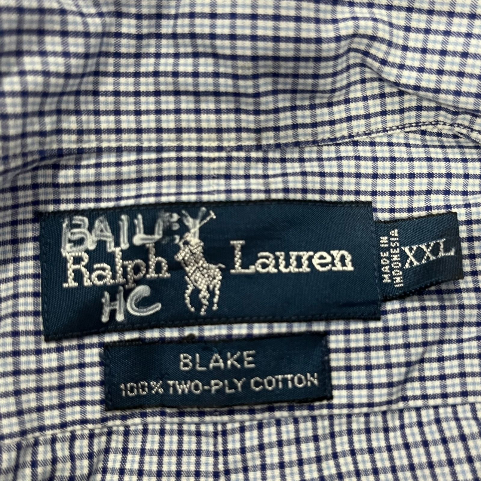 Ralph Lauren Ralph Lauren Checkered Short Sleeve Button Down Size US XXL / EU 58 / 5 - 7 Thumbnail