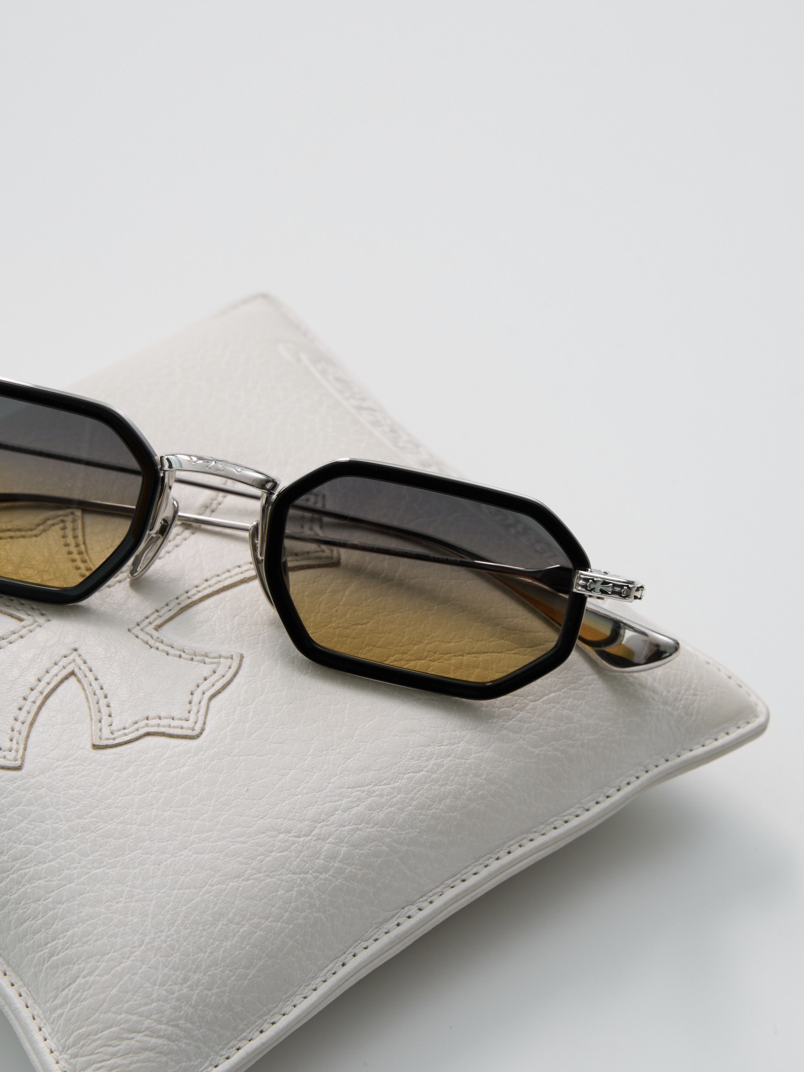 Chrome Hearts CHROME HEARTS STYLIDA BLACK/SHINY SILVER-SUN Size ONE SIZE - 3 Thumbnail