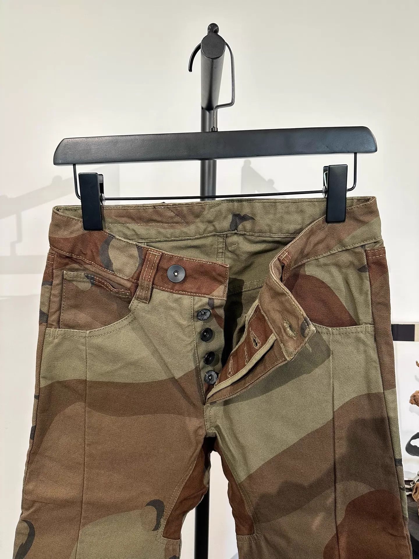 Boris Bidjan Saberi BBS 11by bbs P1 camo canvas new with tags Size US 28 / EU 44 - 3 Thumbnail
