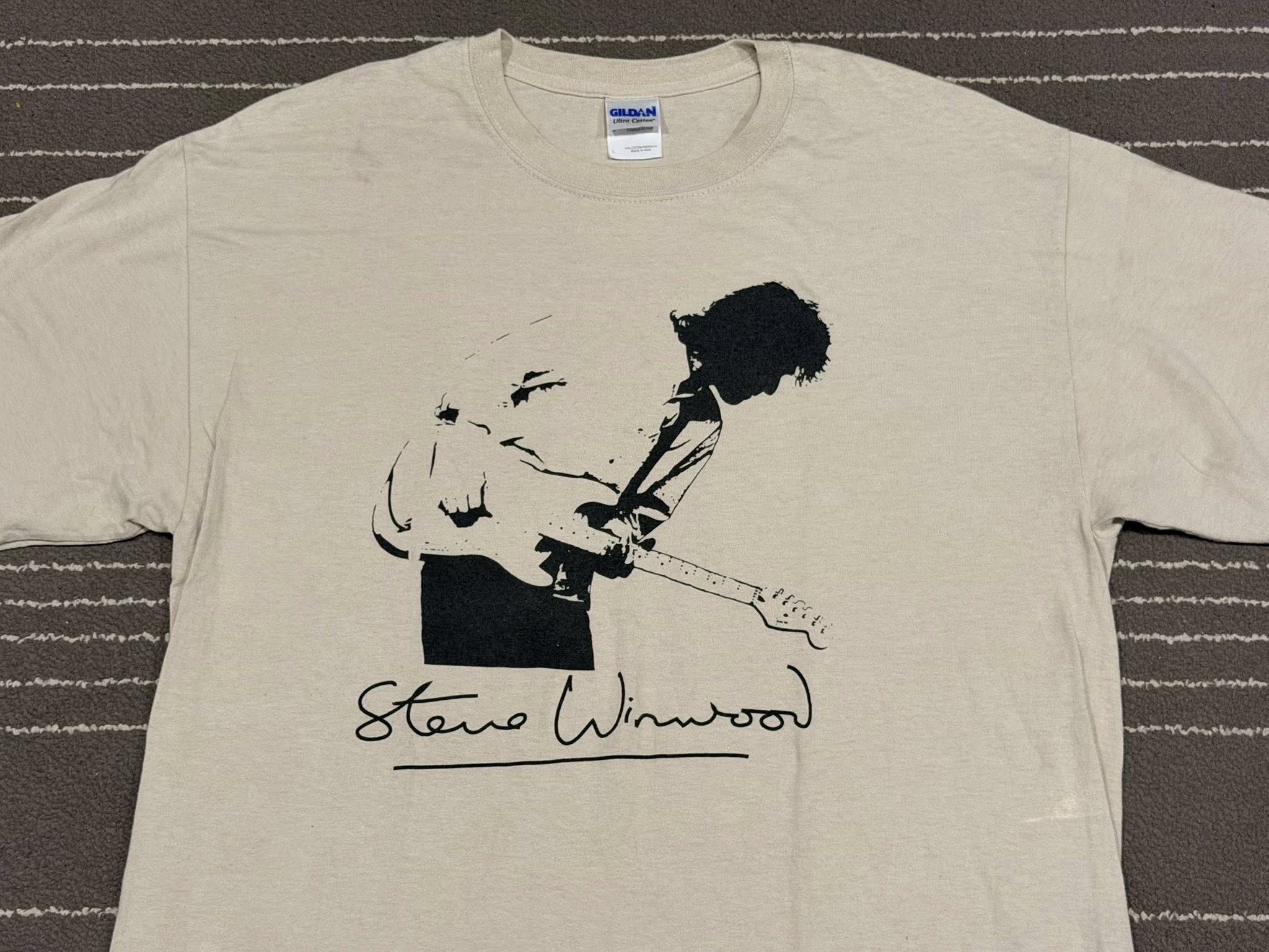 Band Tees STEVE WINWOOD X gildan ultra cotton M 2246 Size US M / EU 48-50 / 2 - 7 Thumbnail