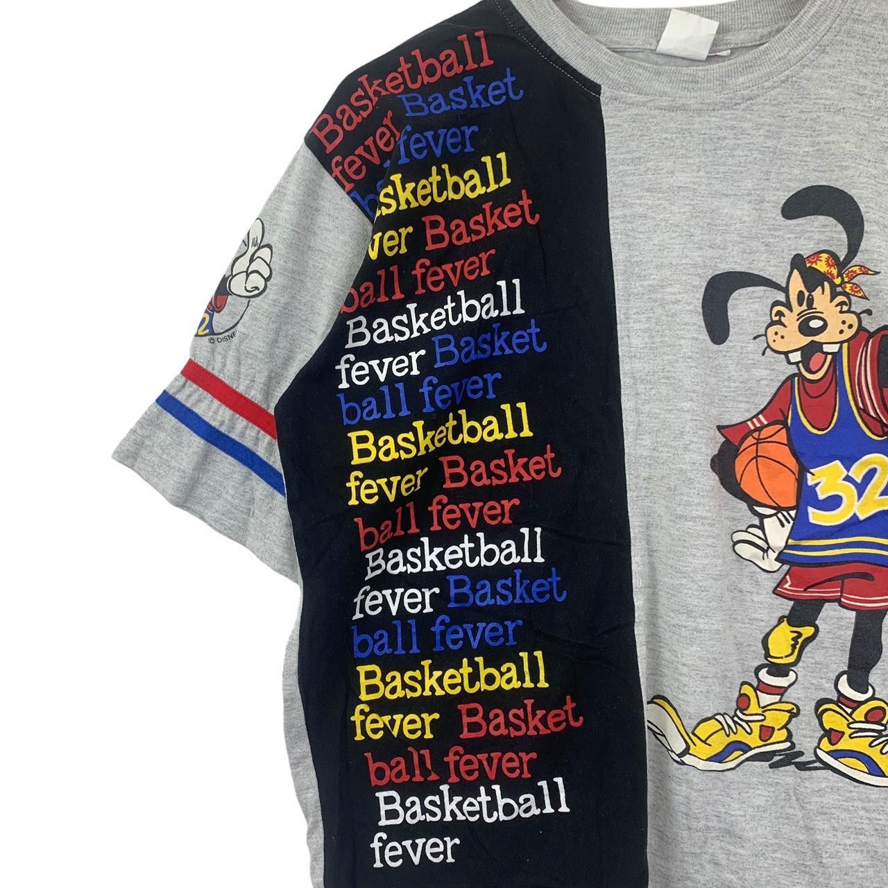 Vintage Vintage GOOFY BASKETBALL DISNEY Over Print Tee Shirt Top Size L / US 10 / IT 46 - 6 Thumbnail