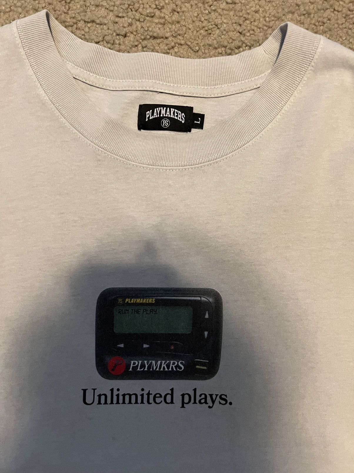 Other Playmakers official Unlimited Plays Tee Size US L / EU 52-54 / 3 - 2 Thumbnail