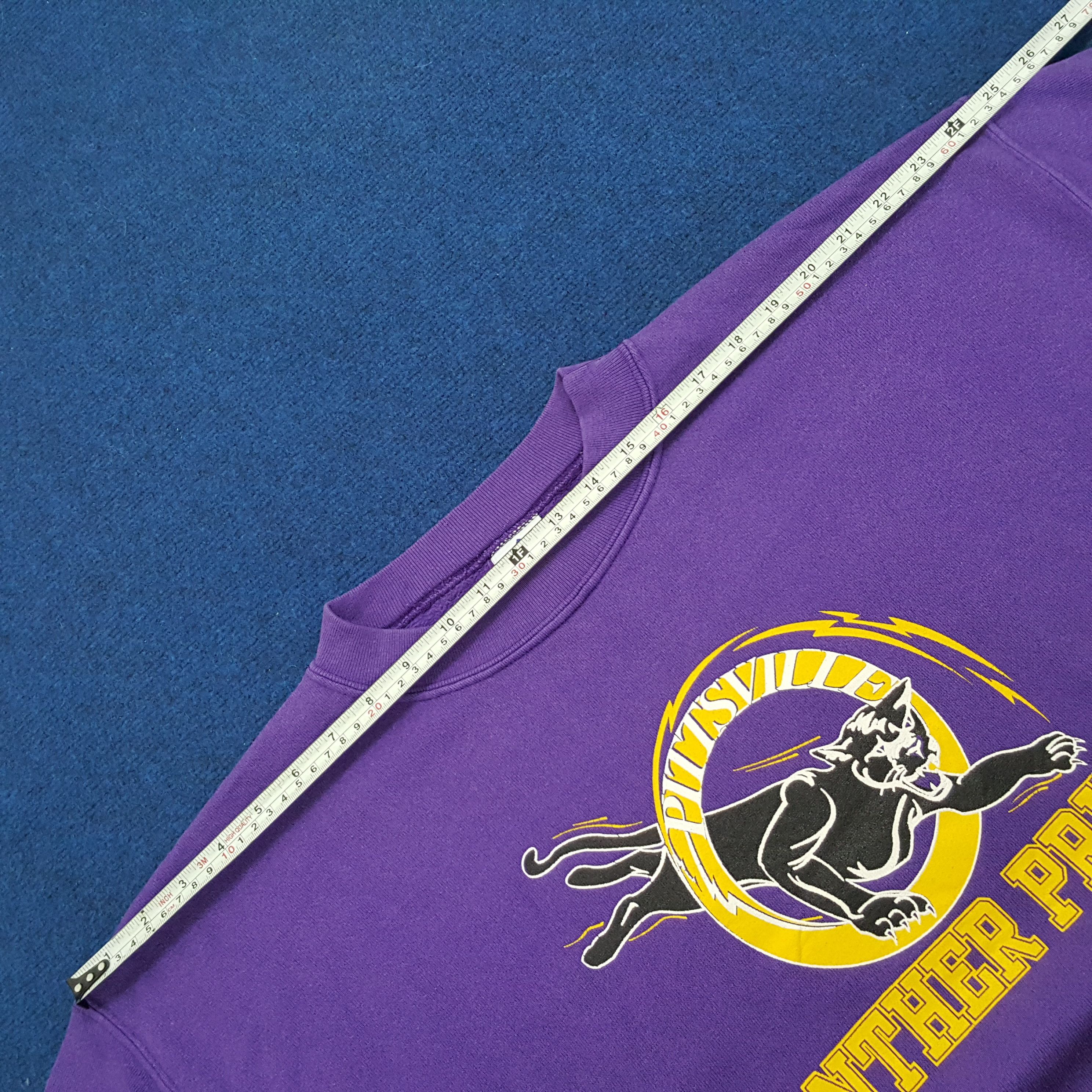 Vintage Vintage Pittsville PANTHER PRIDE Sports Sweatshirt Size US L / EU 52-54 / 3 - 8 Thumbnail