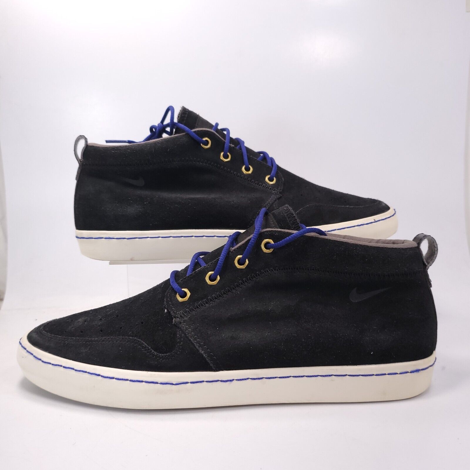 Nike Nike Wardour Chukka Black Suede Mid Men's 10 517409-004 Size US 10 / EU 43 - 5 Thumbnail