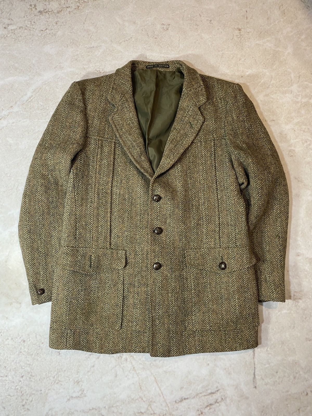 Harris Tweed × Luxury × Vintage Vintage Harris Tweed wool