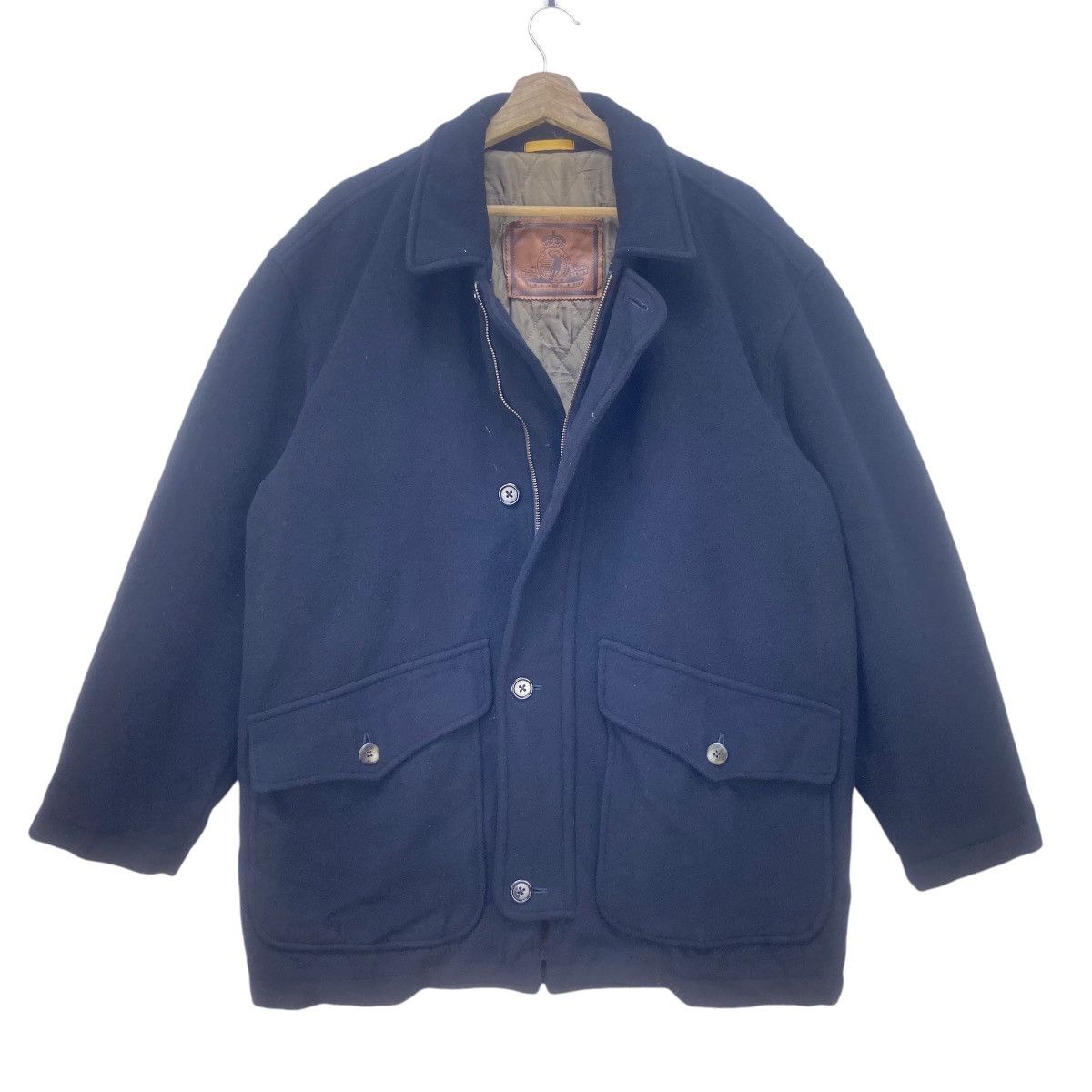 Beverly Hills Polo Club × Vintage Vintage Polo Club American Classics Wool Heavy Coat Size US L / EU 52-54 / 3 - 1 Thumbnail