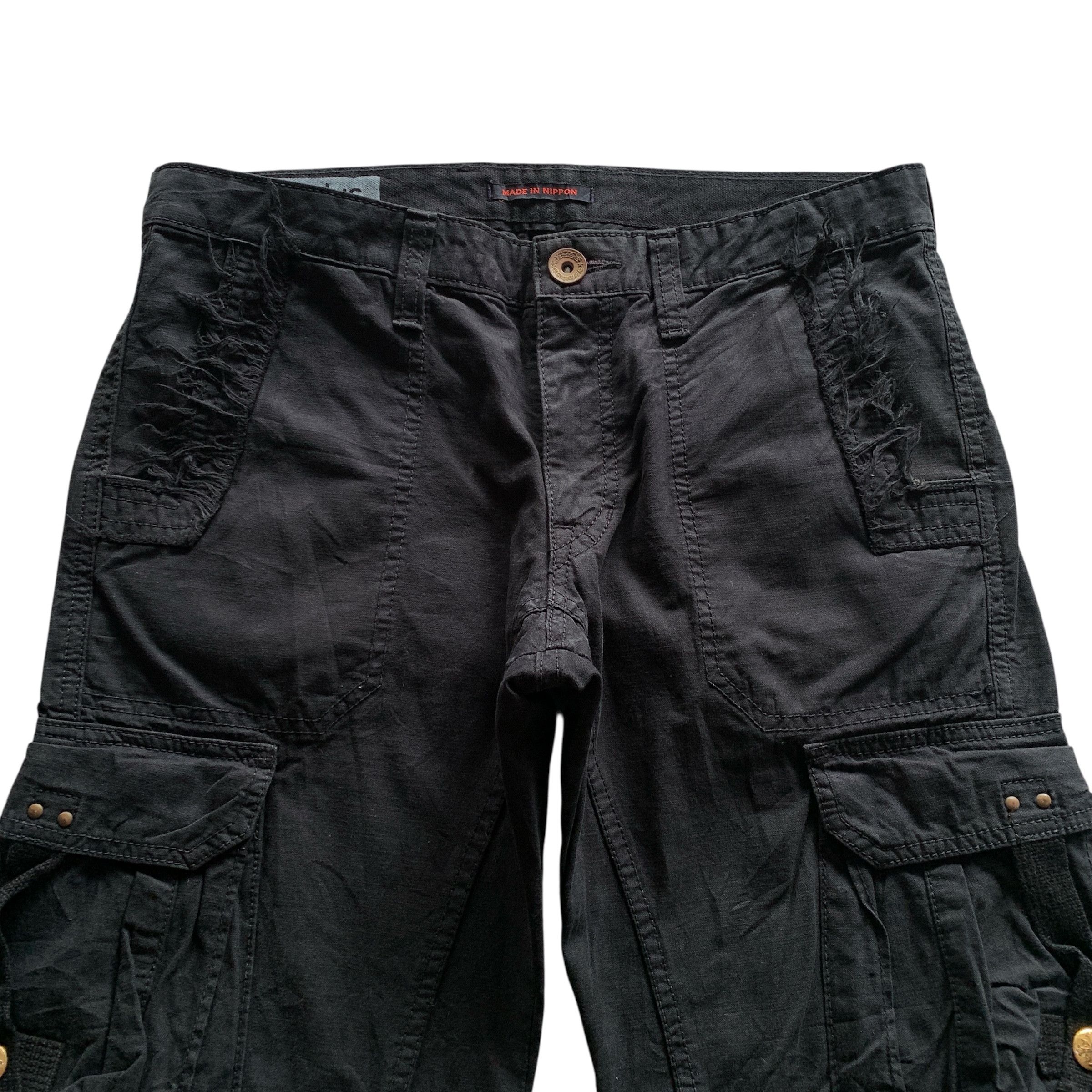 If Six Was Nine Vintage Surplus Bondage Cargopants Ifsix GOA Lgb Style Size US 30 / EU 46 - 4 Thumbnail