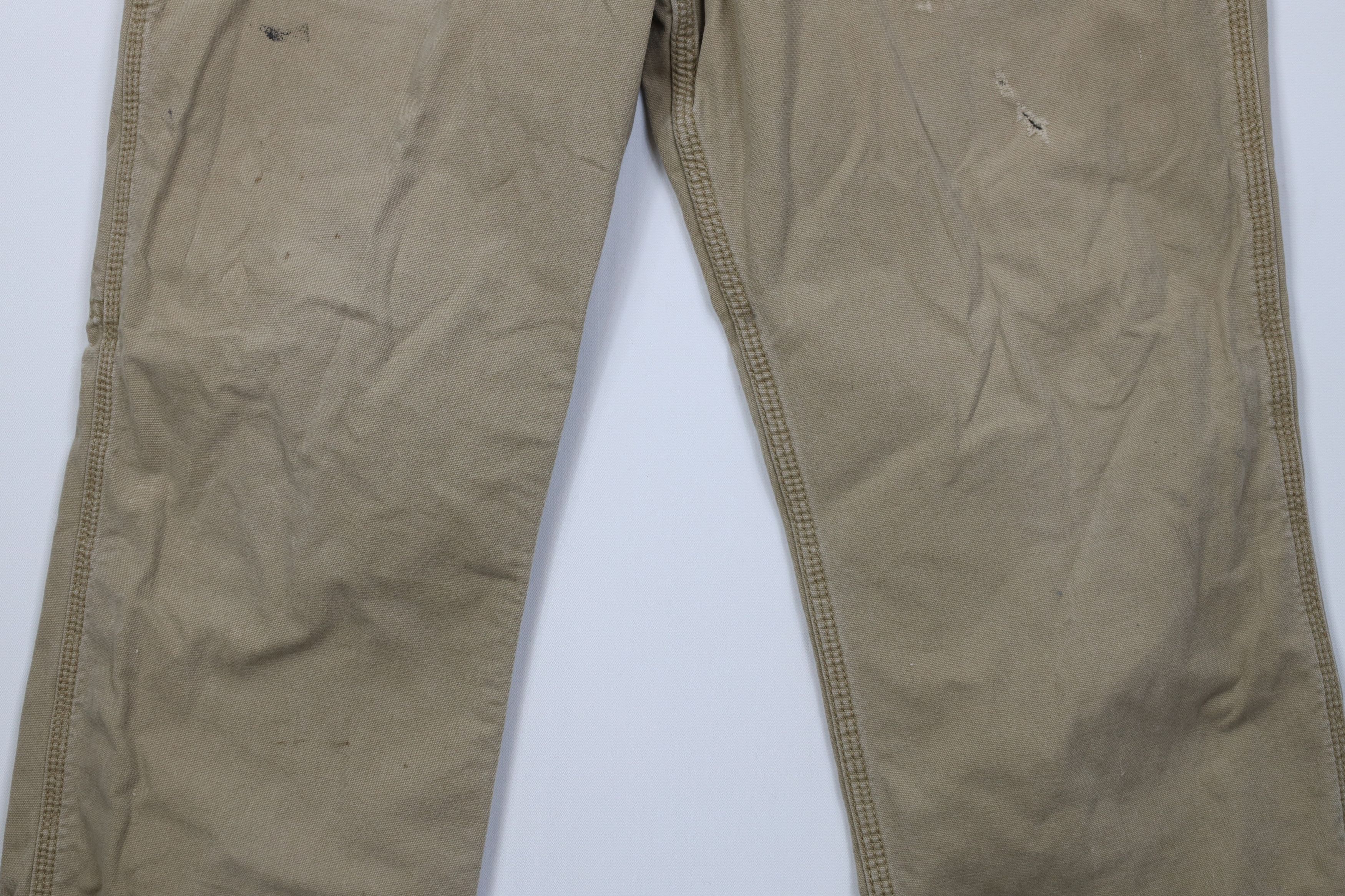 Carhartt Vintage Y2K Carhartt Relaxed Fit Wide Leg Dungaree Pants Size US 32 / EU 48 - 3 Thumbnail