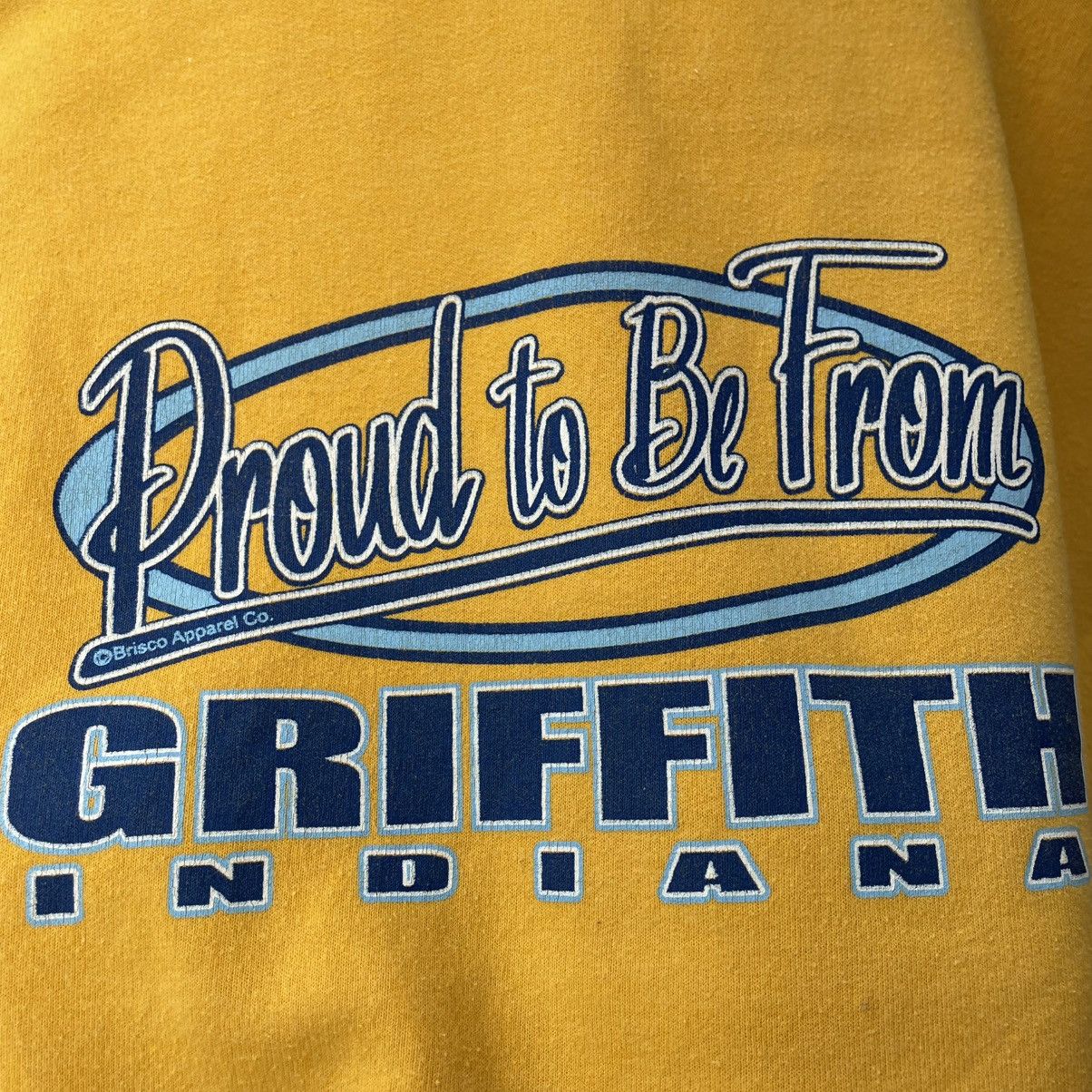 Gildan × Vintage 🔥Vintage Griffith Indiana Big Logo Spellout Sweatshirts Size US M / EU 48-50 / 2 - 6 Thumbnail