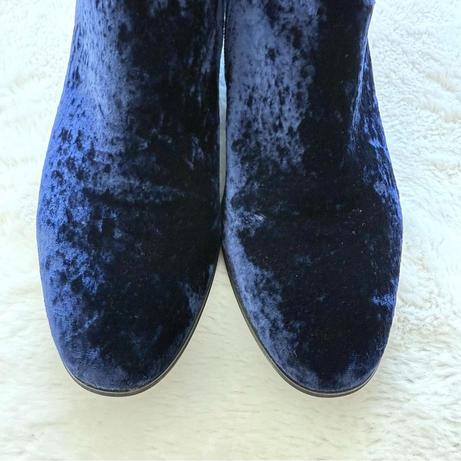 Neiman Marcus Neiman Marcus velvet boots with crystals size 6 US 280$ Size US 6 / IT 36 - 3 Thumbnail