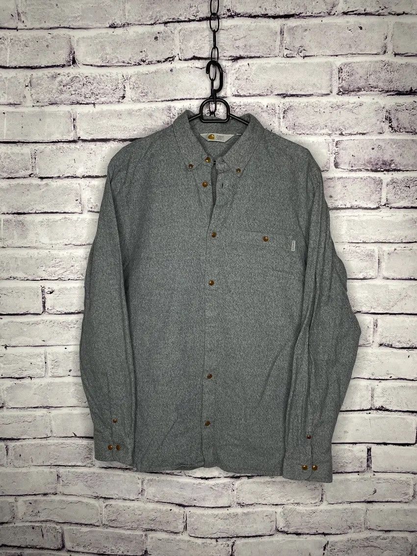 Carhartt 👻MENS vintage Carhartt shirt grey size M work in progress 👻 Size US XL / EU 56 / 4 - 1 Thumbnail