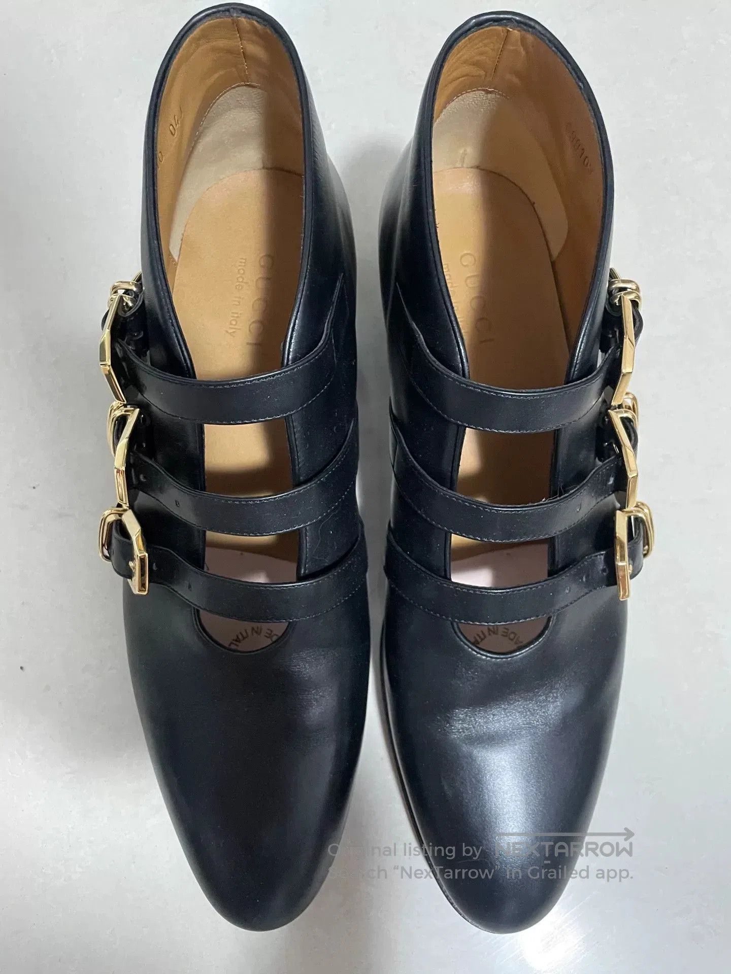 Gucci Gucci 2022 Love Parade Gold Buckle Boots. Size US 10 / EU 43 - 2 Thumbnail