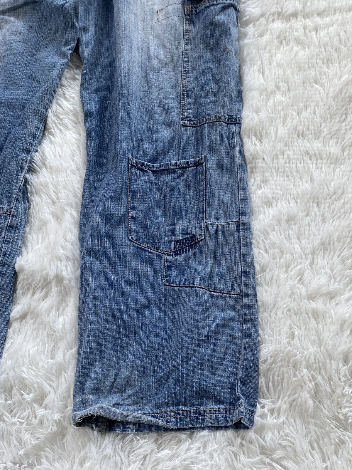 Vintage 90’s Skate Culture 🔥 Dig Deep🔥Cargo Baggy Jeans Size US 36 / EU 52 - 16 Thumbnail