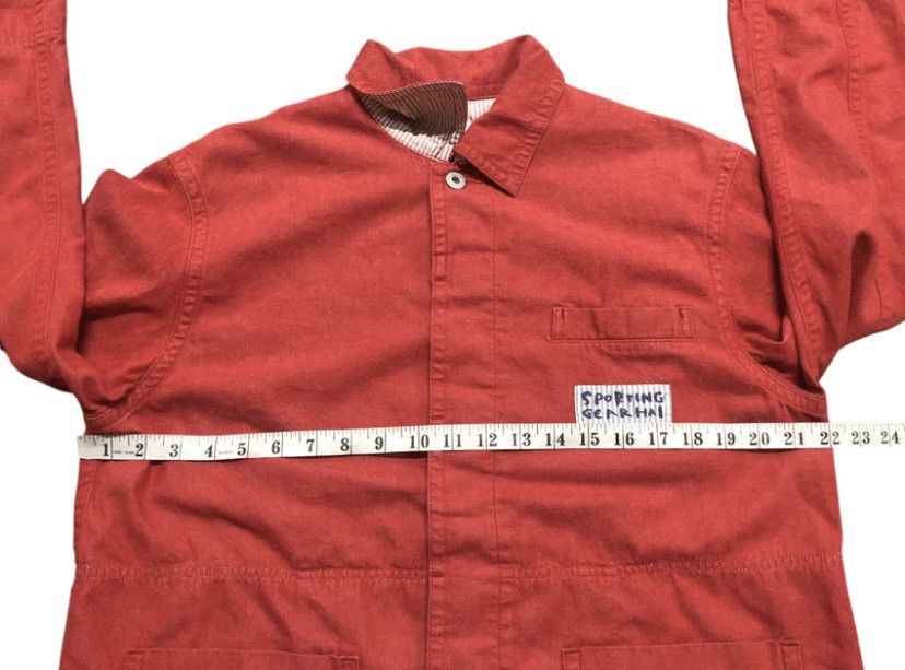Hai Sporting Gear ‼️LAST DROP‼️HAI Sporting Gear Issey Miyake Red Chore Jacket Size US M / EU 48-50 / 2 - 14 Thumbnail