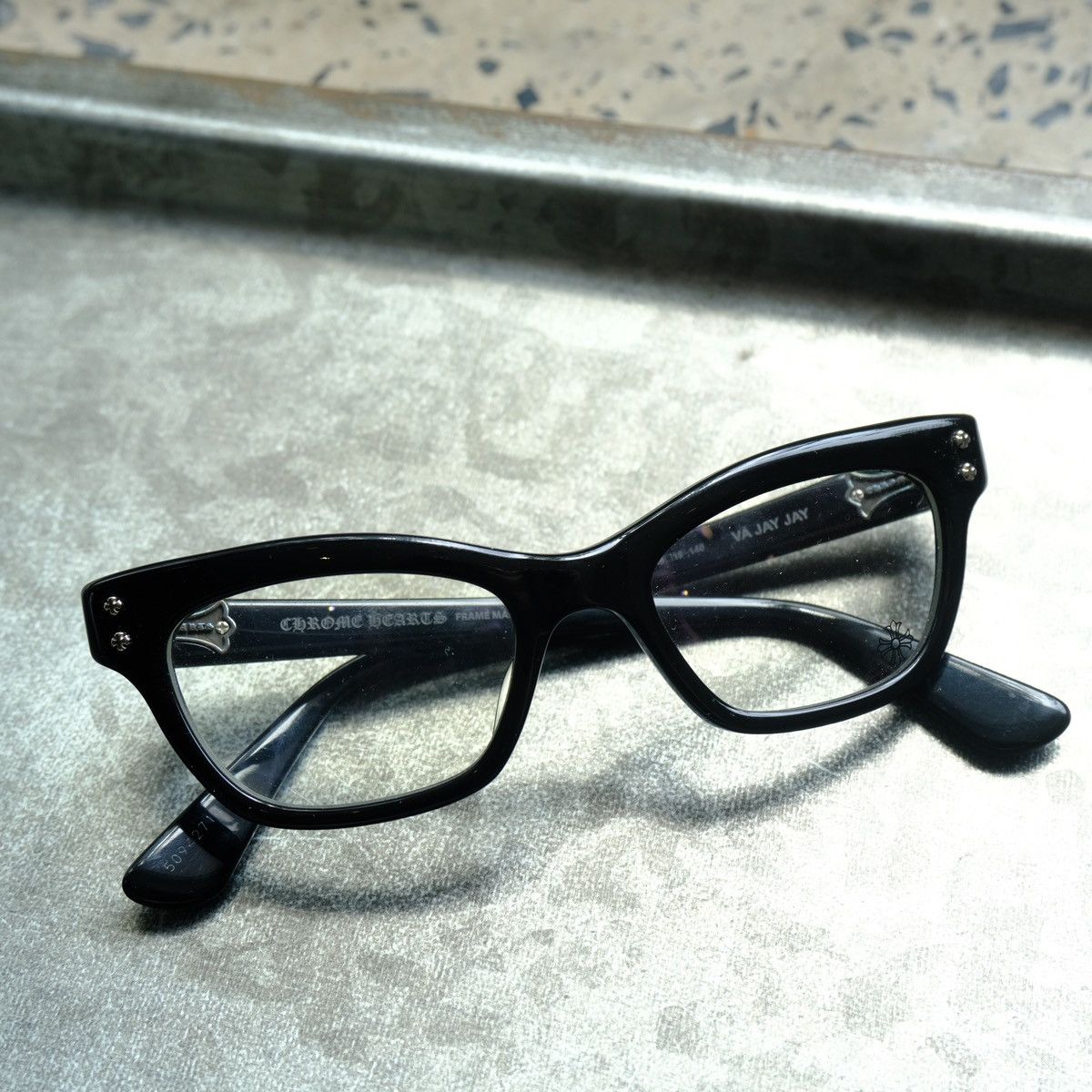 Chrome Hearts + CHROME HEARTS VA JAY JAY GLASSES + Size ONE SIZE - 8 Thumbnail