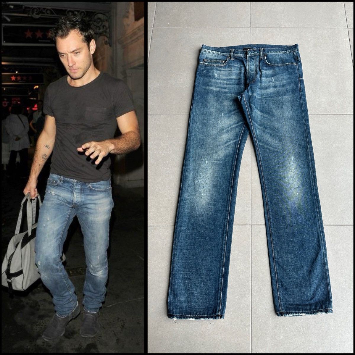 ダストウォッシュ デニム 06aw 30 Dior Homme