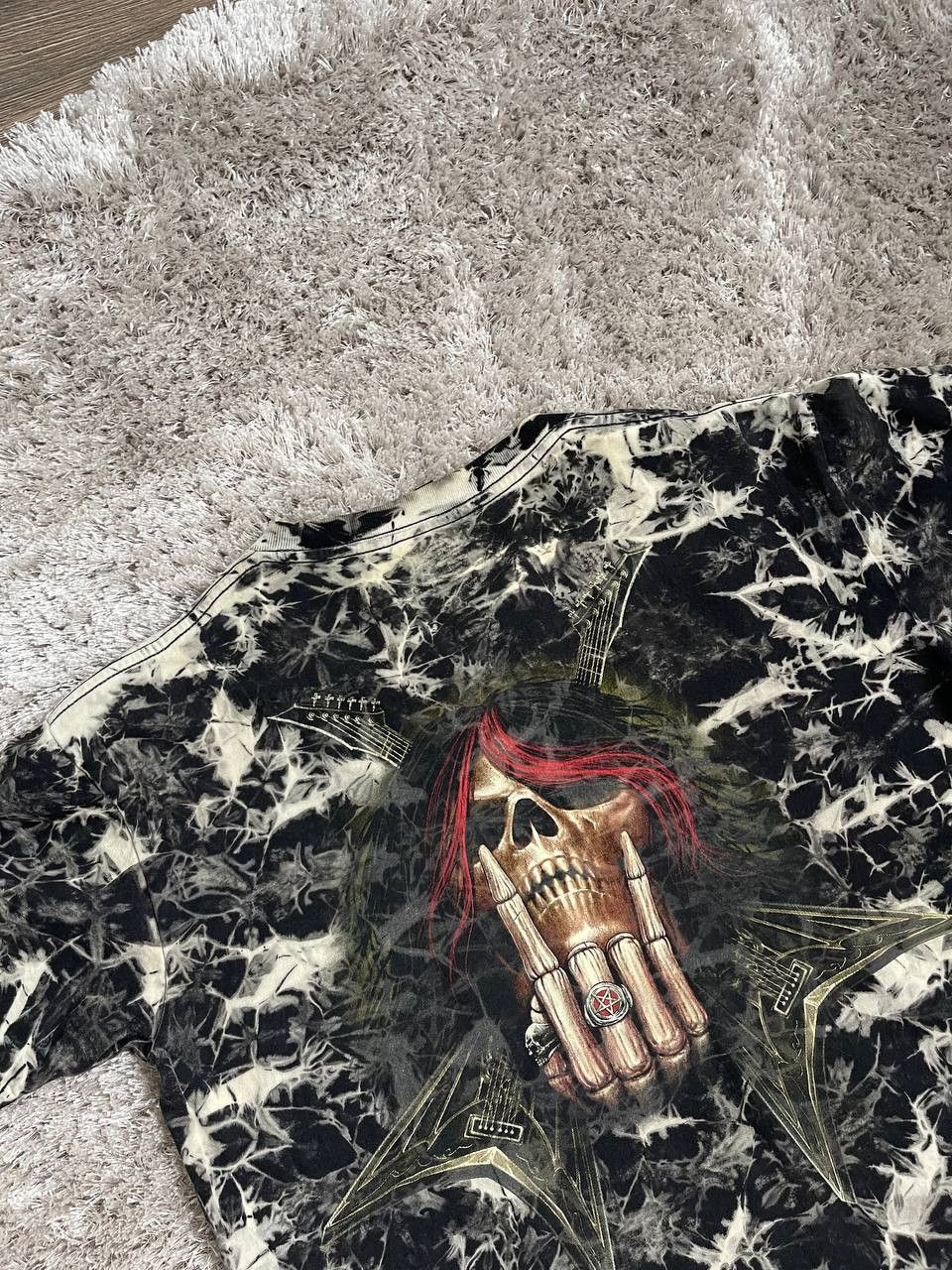 Affliction × Vintage vintage overprint rare wild skulls big logo Size US M / EU 48-50 / 2 - 10 Thumbnail