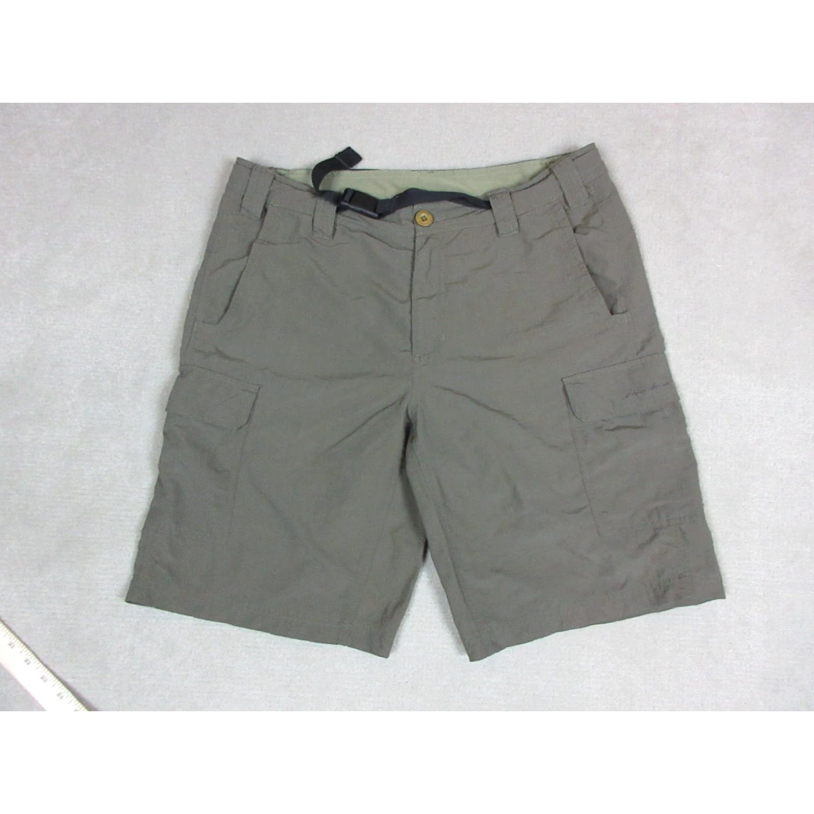 Eddie Bauer Eddie Bauer Shorts Mens 36 Green Cargo Travex Nylon Hiking Outdoors Fishing Cargo Shorts Mens 36 Green Nylon Hiking Outdoors Travex Eddie Bauer Size US 36 / EU 52 - 2 Thumbnail