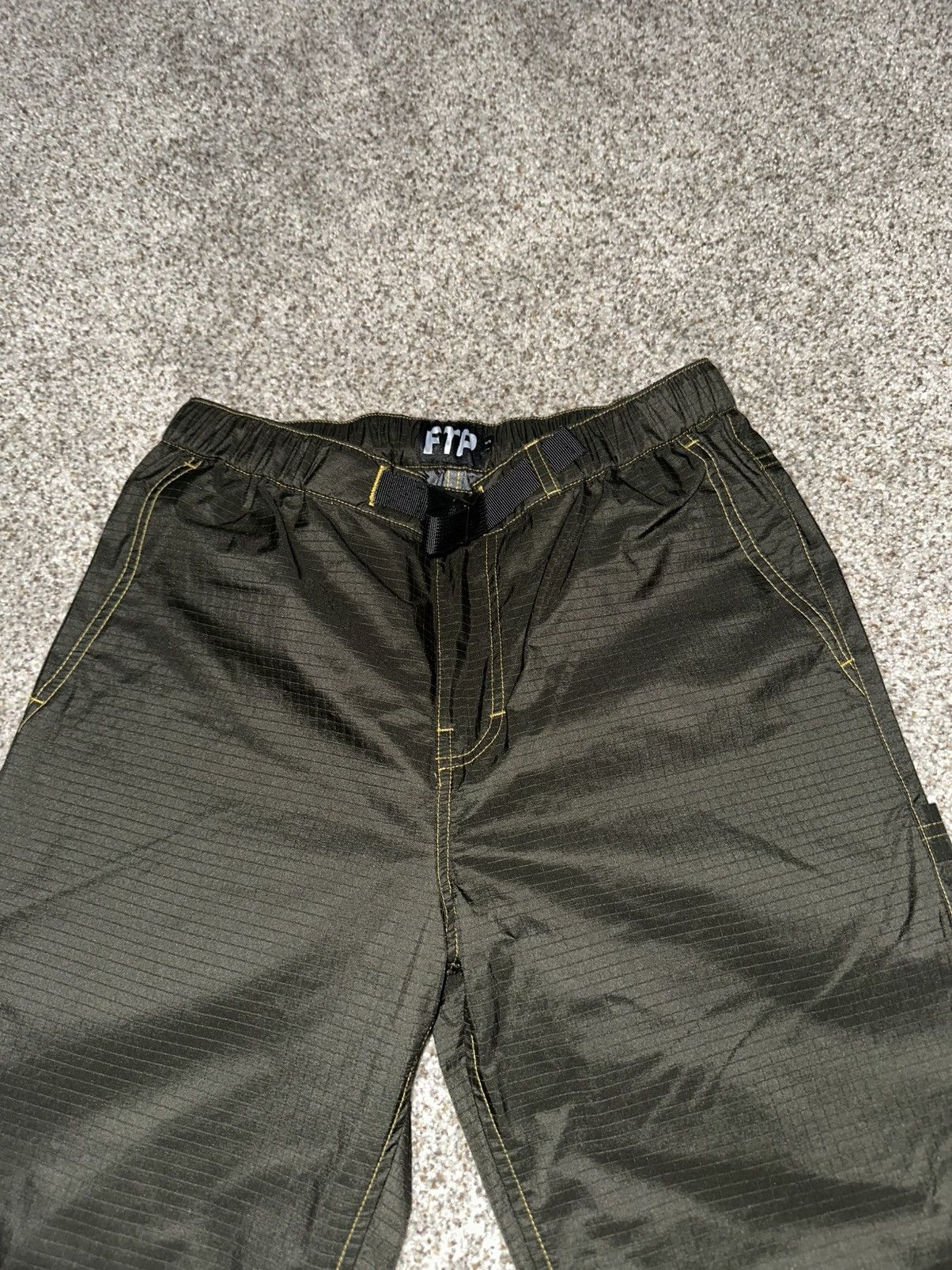 Fuck The Population FTP Nylon Pants/shorts Dark Green Size US 30 / EU 46 - 3 Thumbnail