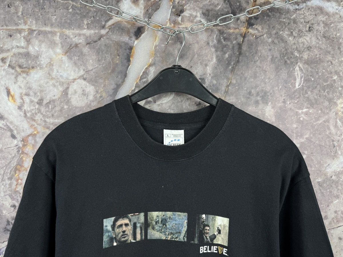 Fruit Of The Loom Believe Movie Scene Graphic T-Shirt Black Short Sleeve Tee Size US L / EU 52-54 / 3 - 2 Thumbnail