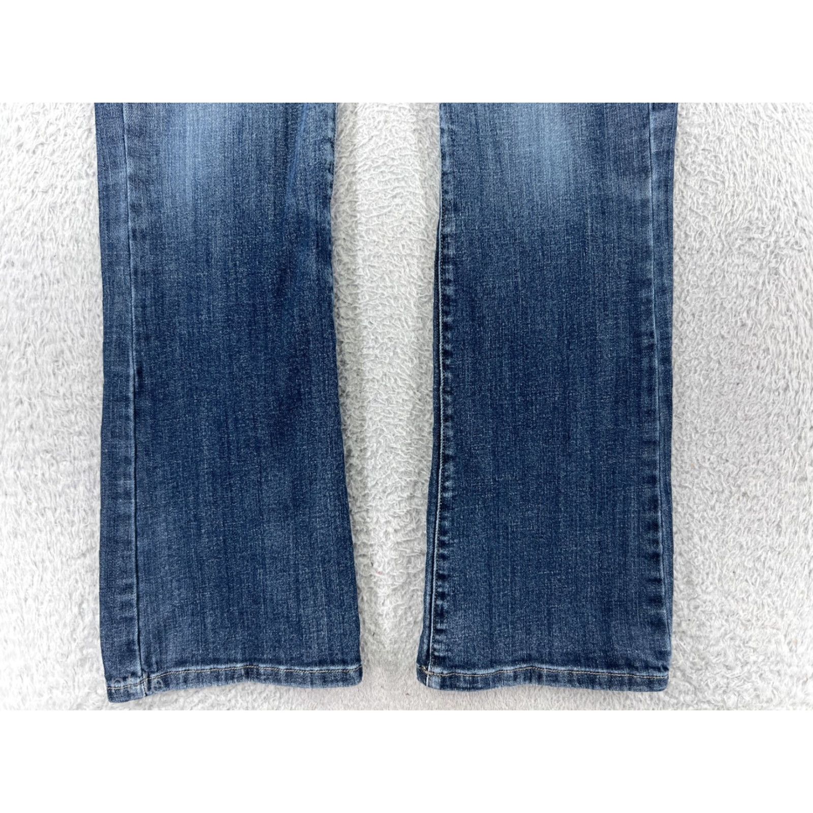 Lee Lee Womens Jeans Bootcut Mid Rise Denim 28 Blue Cotton Western 90s Cowboy Girls Size 28" / US 6 / IT 42 - 5 Thumbnail