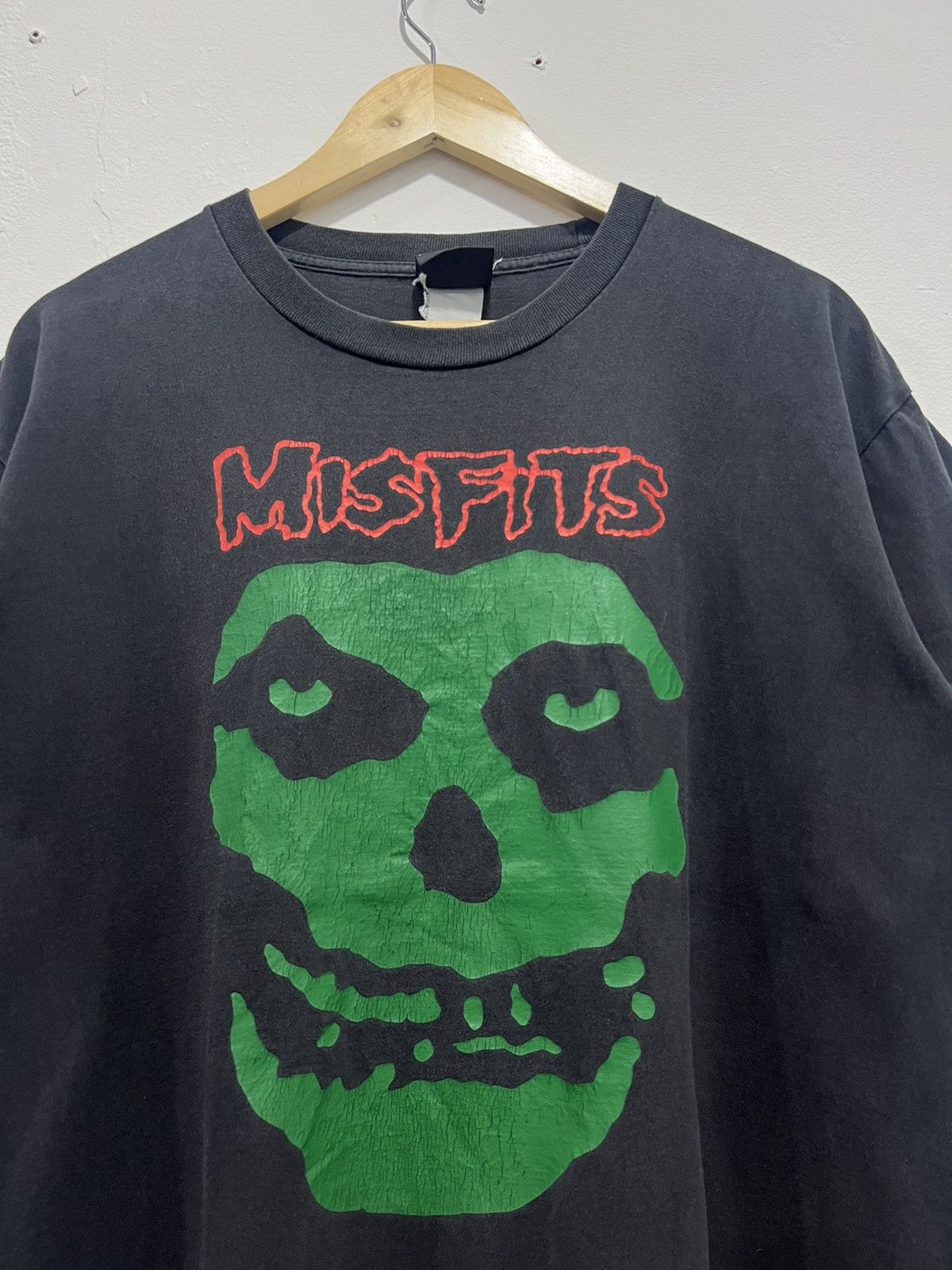 Band Tees × Misfits × Vintage Vintage 90s Misfits Band Tshirt Size US L / EU 52-54 / 3 - 2 Thumbnail