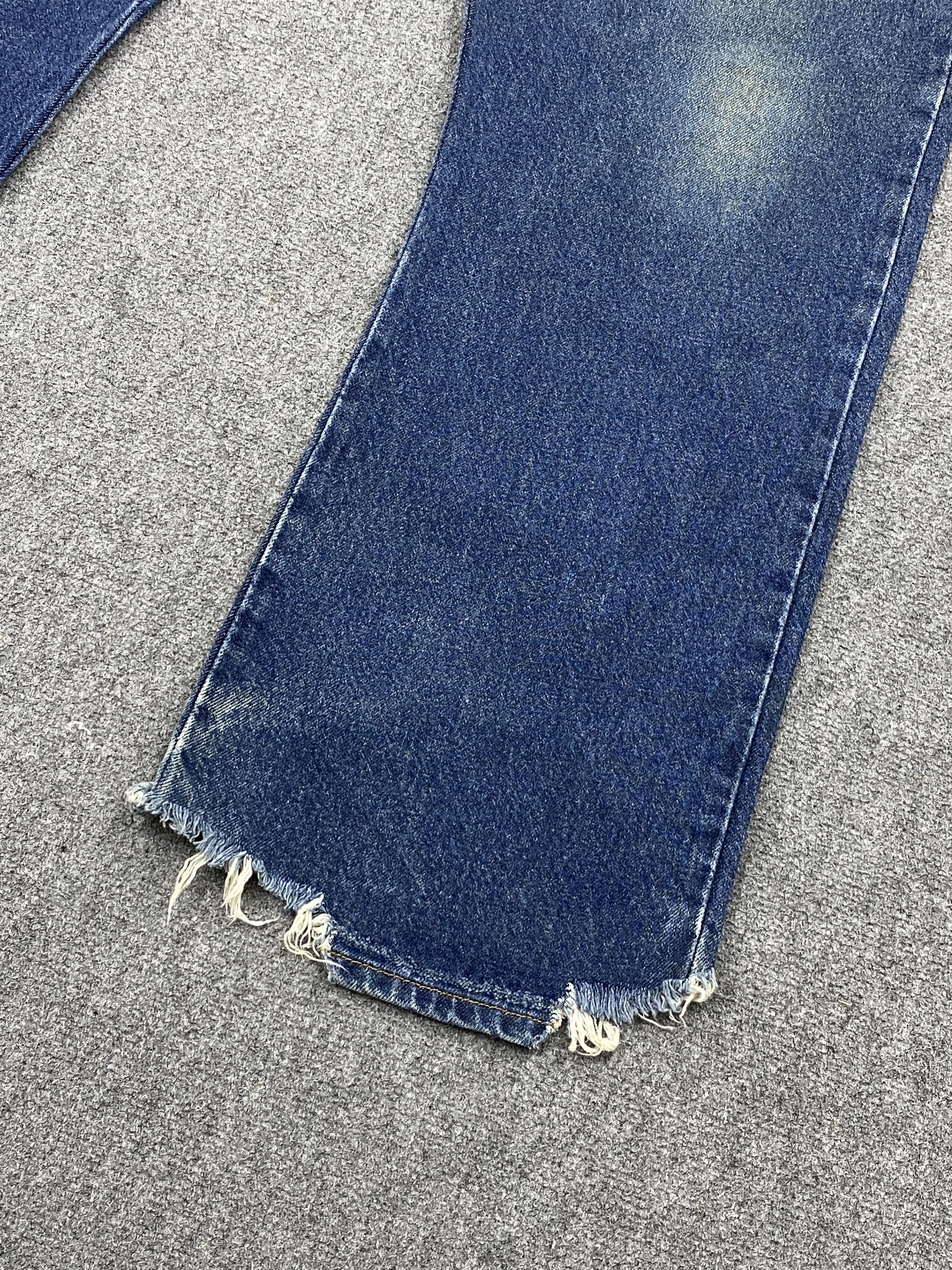 Levi's Distressed Vintage Levis 517 Flared Bootcut Denim DP2607 Size US 42 / EU 58 - 10 Thumbnail