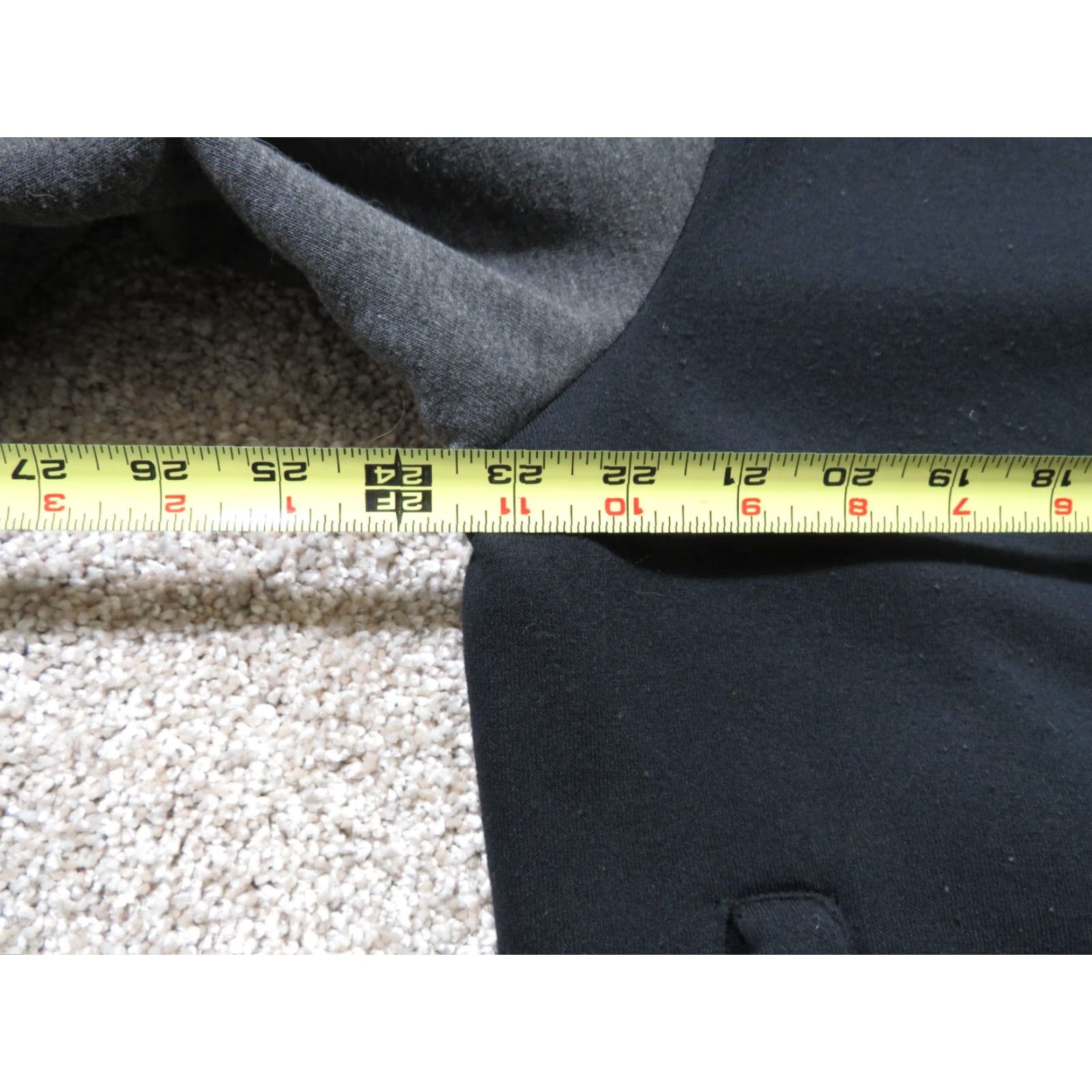 Vintage VINTAGE The Strip Jacket Men M Gray/Black Fleece Full Zip Casual Mid-Length Stand-Up Collar Size US M / EU 48-50 / 2 - 7 Thumbnail