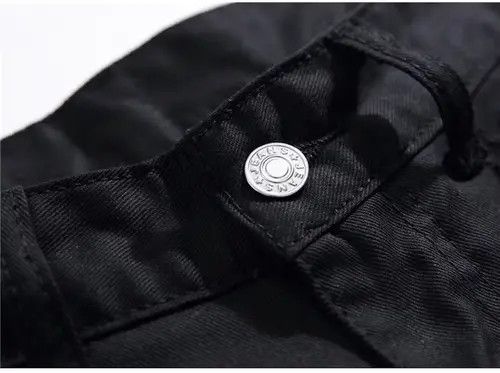 Japanese Brand × Vintage Graphic Stacked Black Denim Size US 32 / EU 48 - 4 Thumbnail