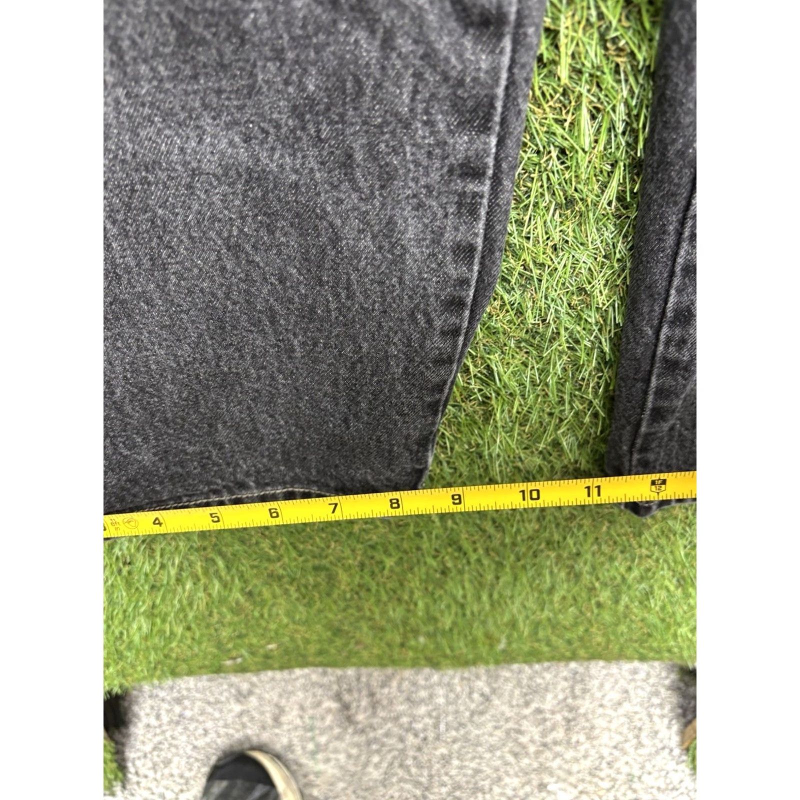 Sean John VINTAGE Sean John Jeans Mens 38 Black Dark Wash Wide-Leg Carpenter Denim 90s Pants Boys? Size US 38 / EU 54 - 6 Thumbnail