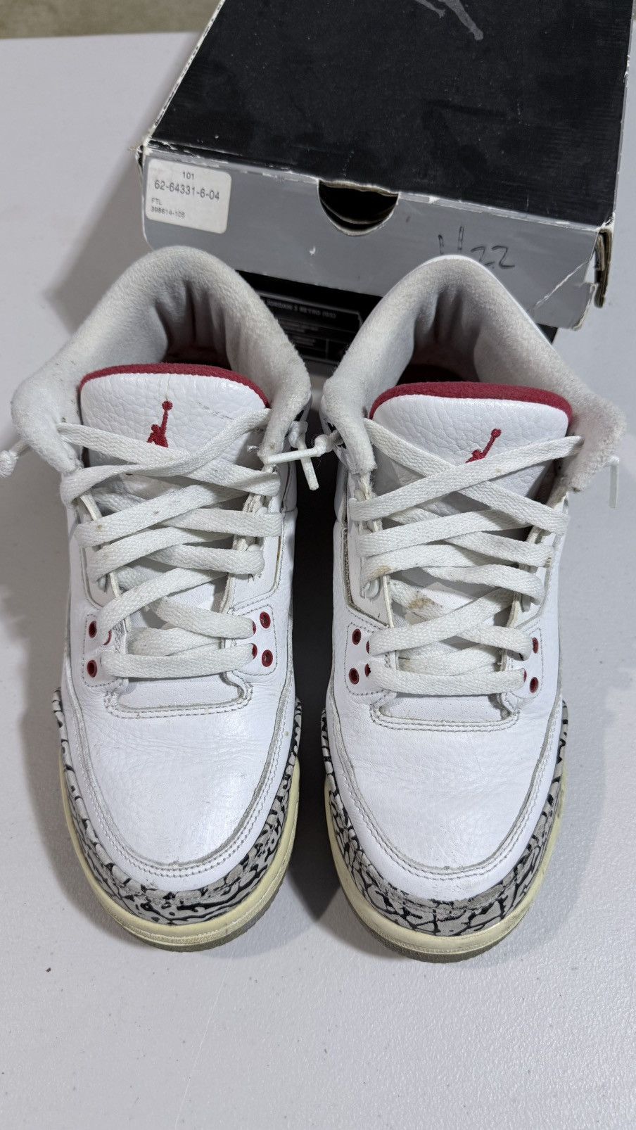 Jordan Brand Jordan 3 ( White Cements 10’ ) Size US 7 / EU 40 - 2 Thumbnail
