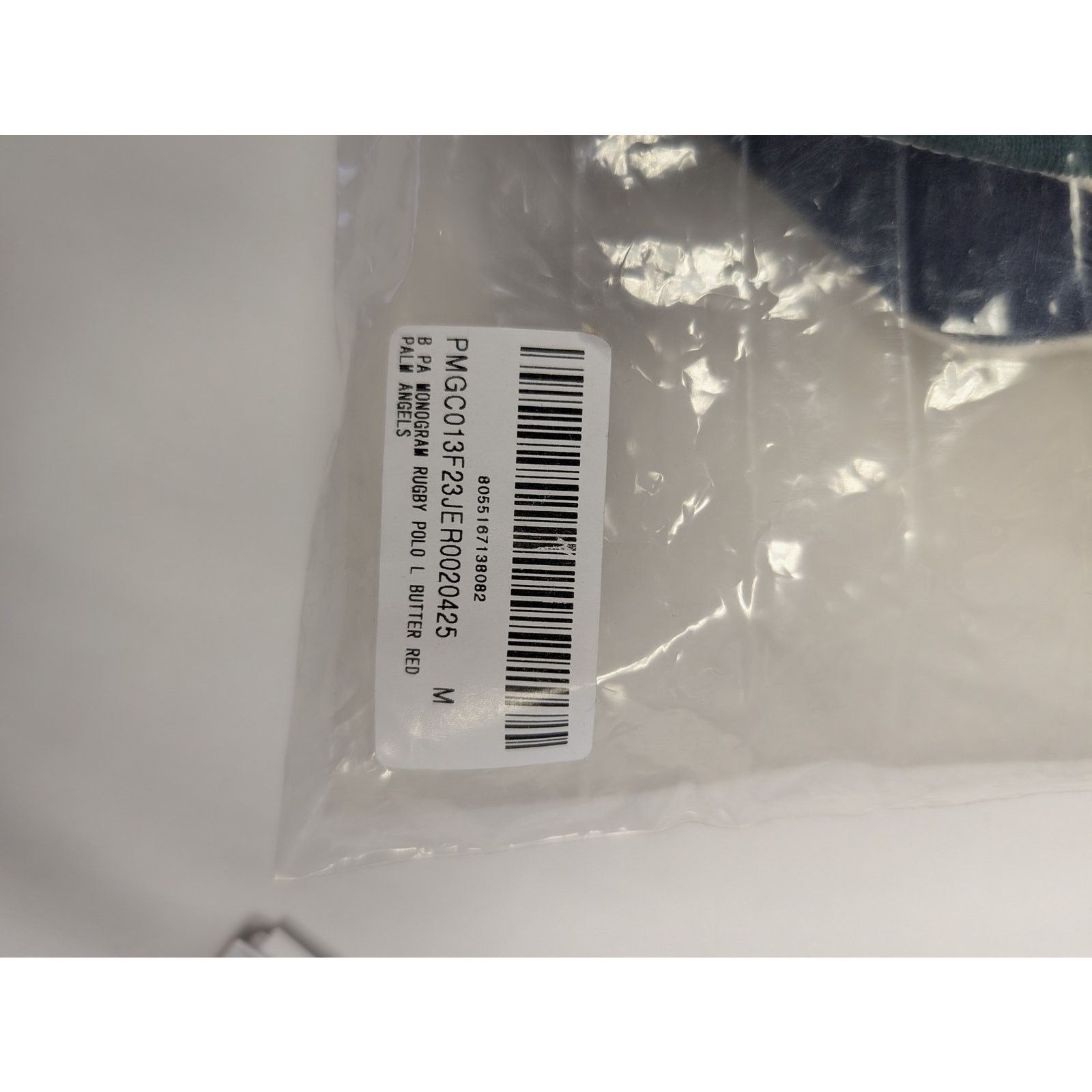 Palm Angels o1rshd1 PA Monogram Rugby Polo in Butter/Red Size US M / EU 48-50 / 2 - 20 Thumbnail