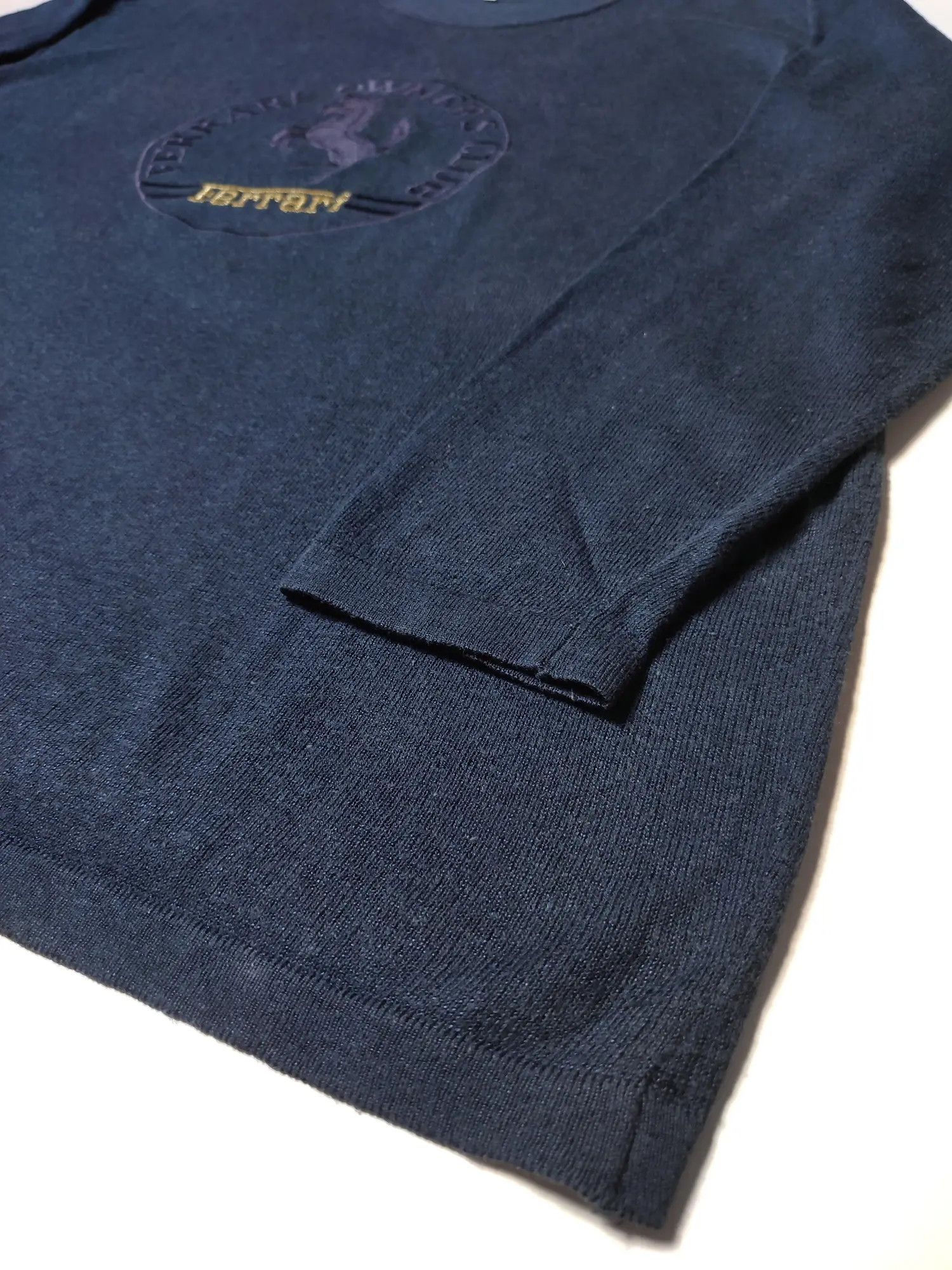 Ferrari × Vintage Vintage 80's Ferrari Owners Club Logo sweater Size US M / EU 48-50 / 2 - 5 Thumbnail