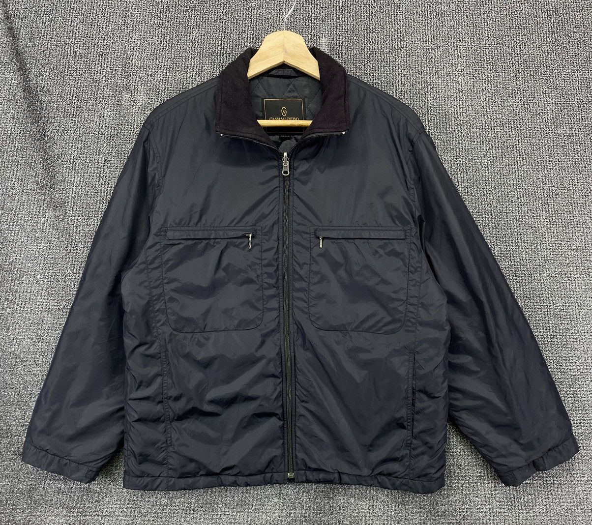 Japanese Brand Vintage Gianni Valentino Black Jacket Size US M / EU 48-50 / 2 - 1 Thumbnail