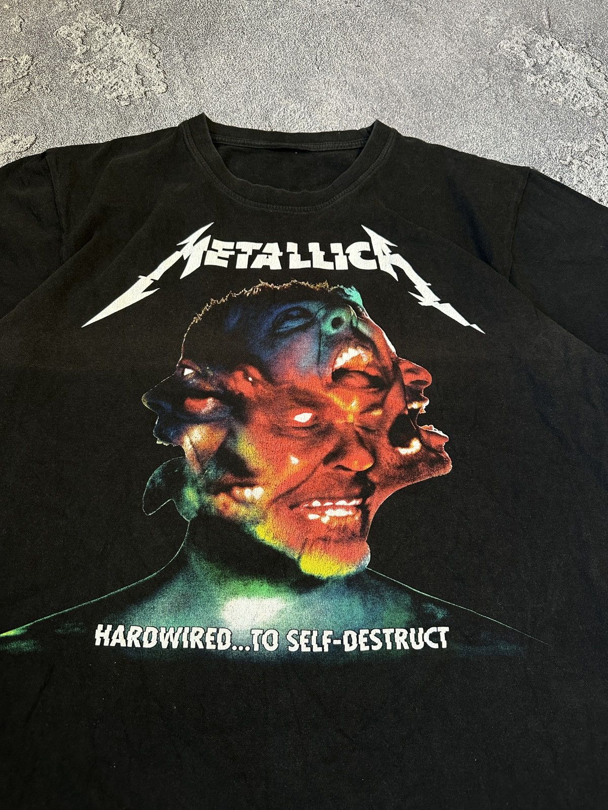 Band Tees Rare Metallica Hardwired Rock Band T-Shirt Black M Size Size US M / EU 48-50 / 2 - 2 Thumbnail