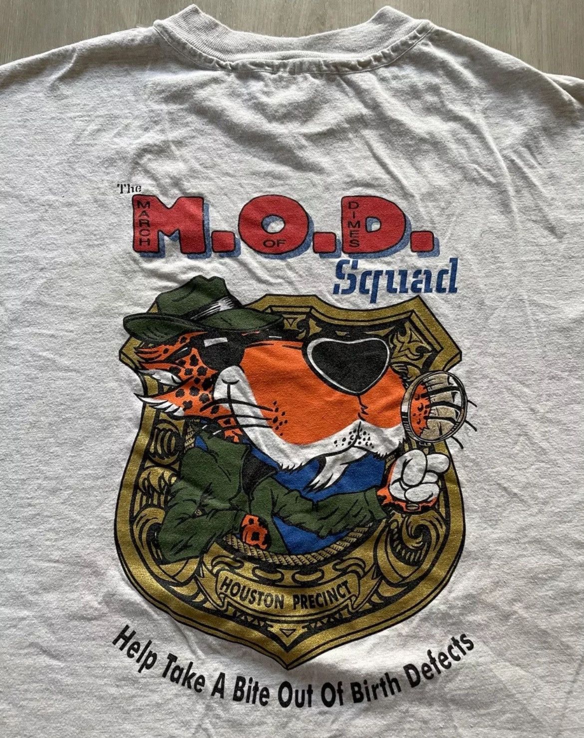 Rap Tees × Vintage Rare 90s Frito Lay Chester Cheetah Drug Awareness Mens 2XL Size US XXL / EU 58 / 5 - 1 Thumbnail