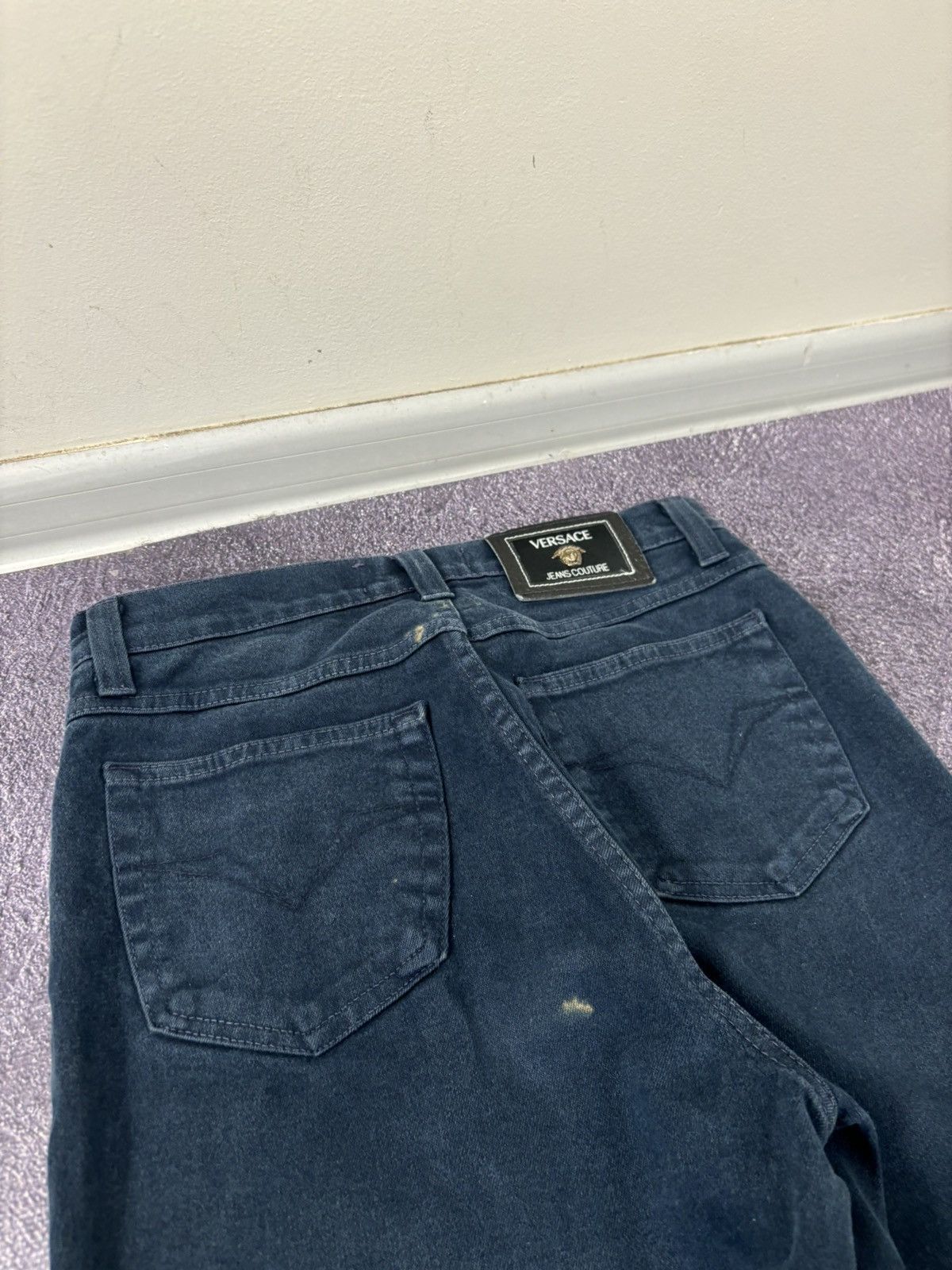 Versace Jeans Couture Vintage Versace Jeans Couture Women’s Medusa Denim Jeans Size 29" - 16 Thumbnail