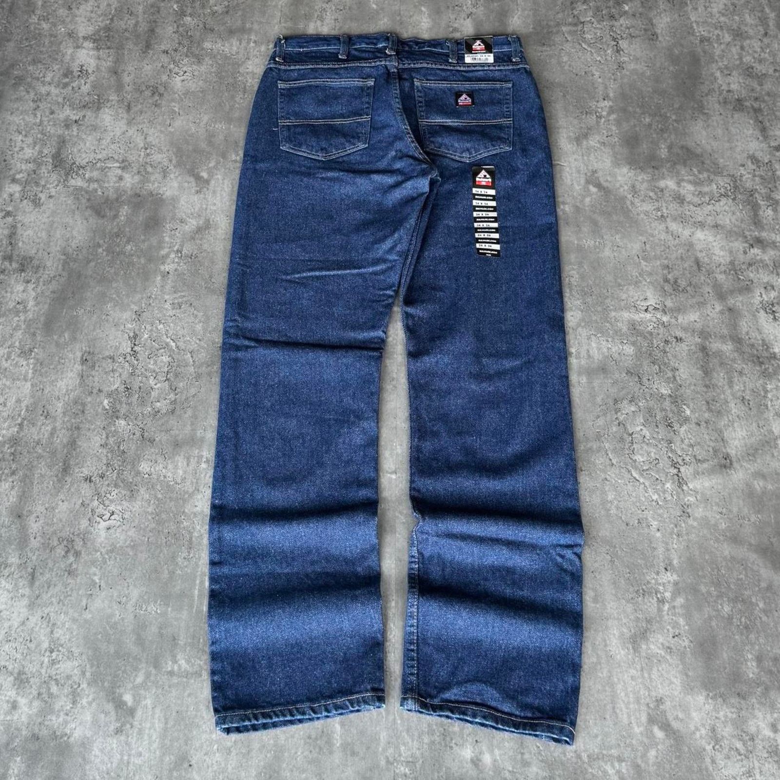 Bulwark × Carhartt × Vintage Carhartt Style Carpenter Skater Bulwark Workwear Denim Jeans Size US 34 / EU 50 - 2 Thumbnail