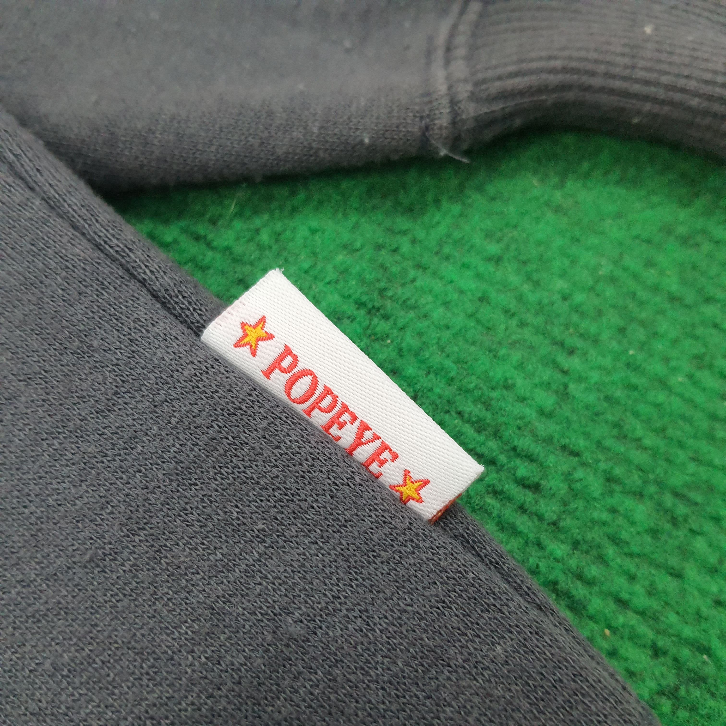 Vintage Vintage 90s POPEYE American Cartoon Sweatshirt C257N12 Size US L / EU 52-54 / 3 - 3 Thumbnail