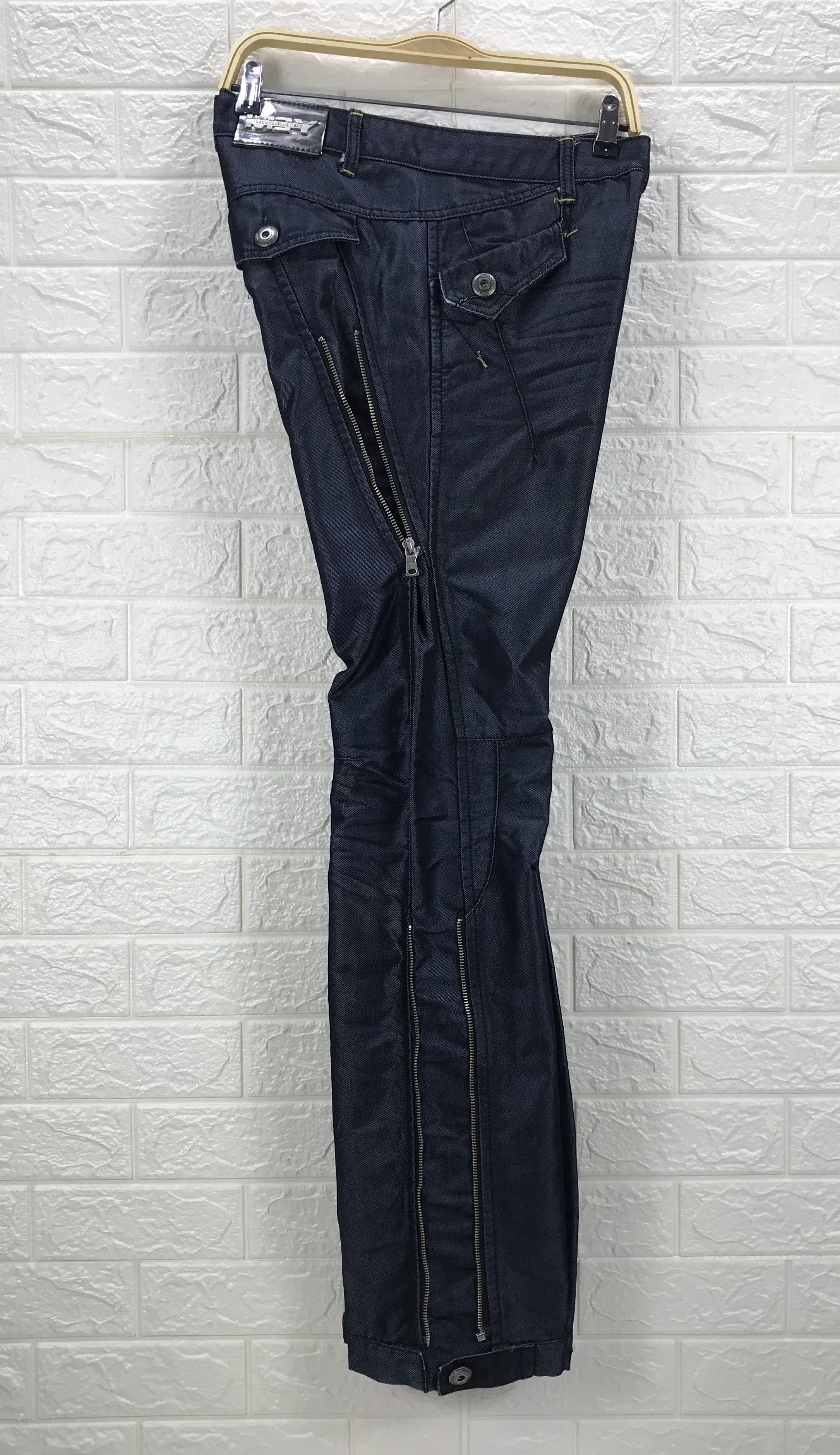 Japanese Brand Japanese Concert Club Multi Zipper Jeans Size US 34 / EU 50 - 9 Thumbnail