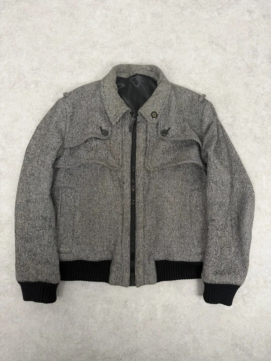 Dior AW2006 Dior Grey Wool Jacket by Hedi Slimane Size US M / EU 48-50 / 2 - 1 Thumbnail
