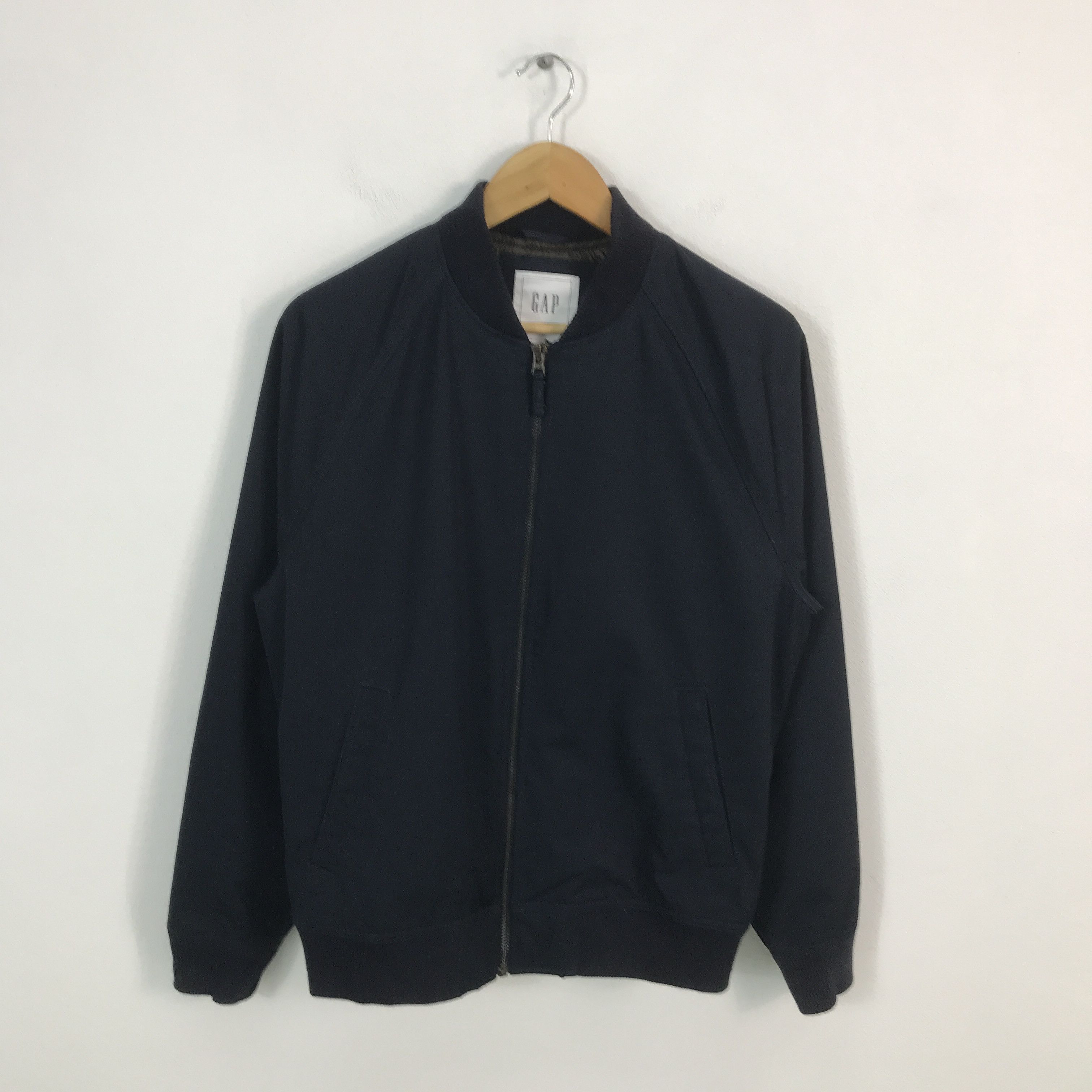 Gap Gap Navy Bomber Jacket Ma1 style design Size US S / EU 44-46 / 1 - 1 Thumbnail