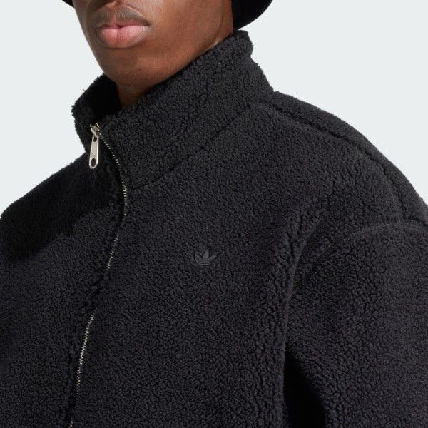 Adidas Adidas Originals Premium Polar Fleece Teddy Zip Jacket Size US L / EU 52-54 / 3 - 4 Thumbnail