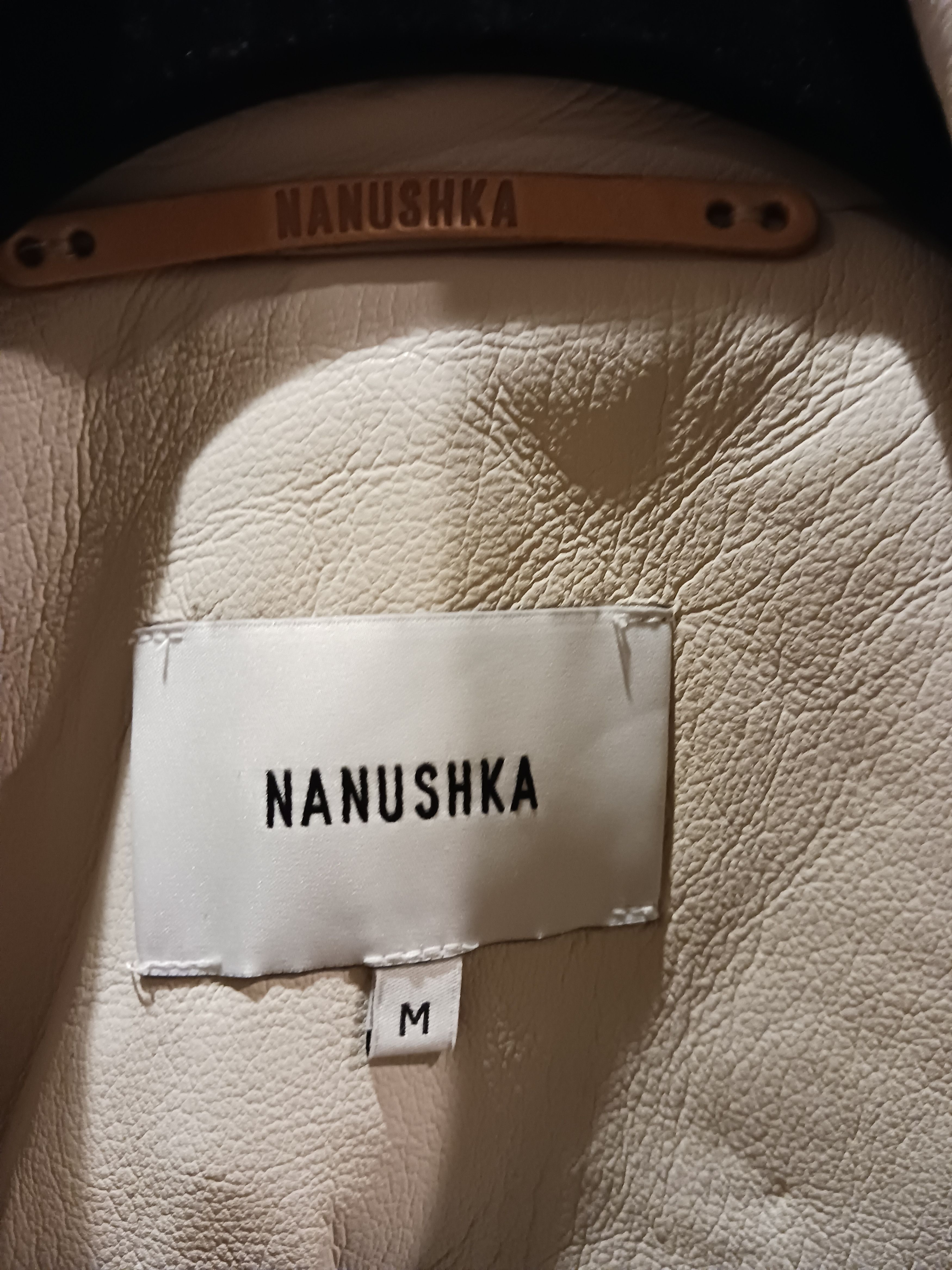 Nanushka Vegan Leather Off Center Blazer Size M / US 6-8 / IT 42-44 - 3 Thumbnail