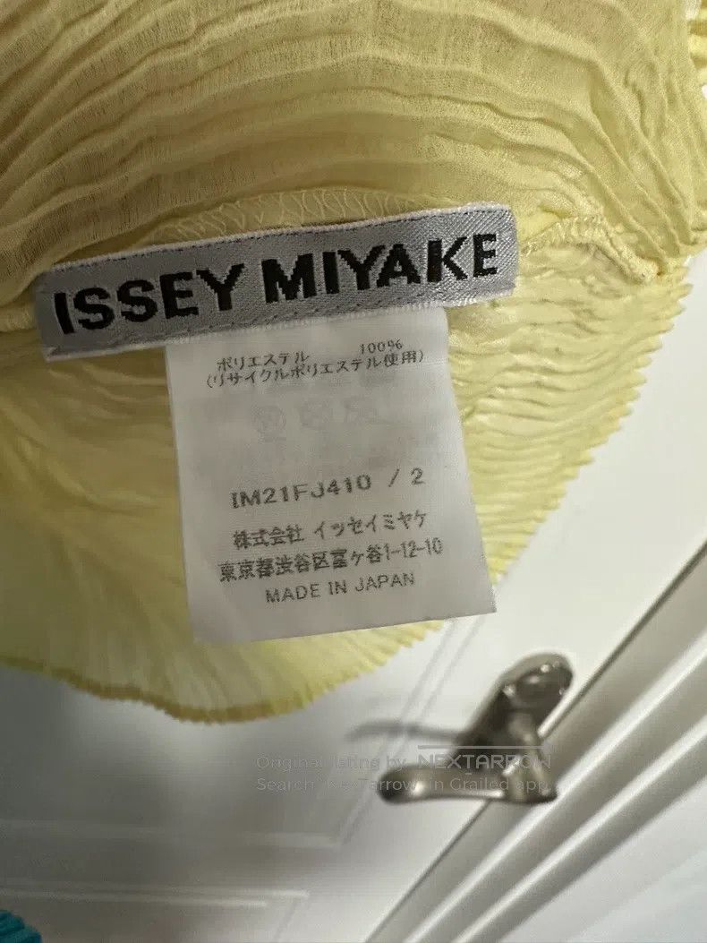 Issey Miyake Issey Miyake Main Line Willow-patterned Sheer Long-sleeve Size M / US 6-8 / IT 42-44 - 3 Thumbnail