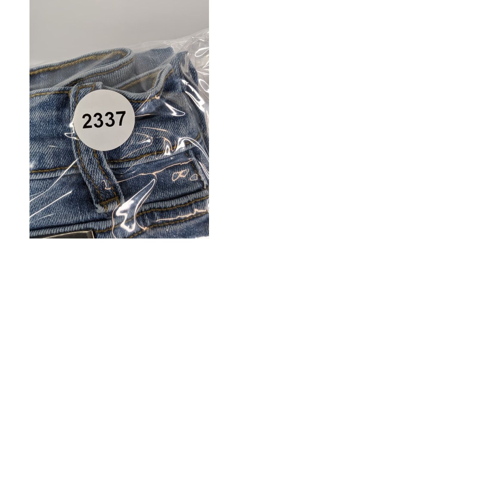 Vintage KanCan Jeans Womens 7/27 High Rise Ankle Skinny Denim KC8395M Blue 5-Pocket Stretch Distressed Modern Size 28" / US 6 / IT 42 - 9 Thumbnail